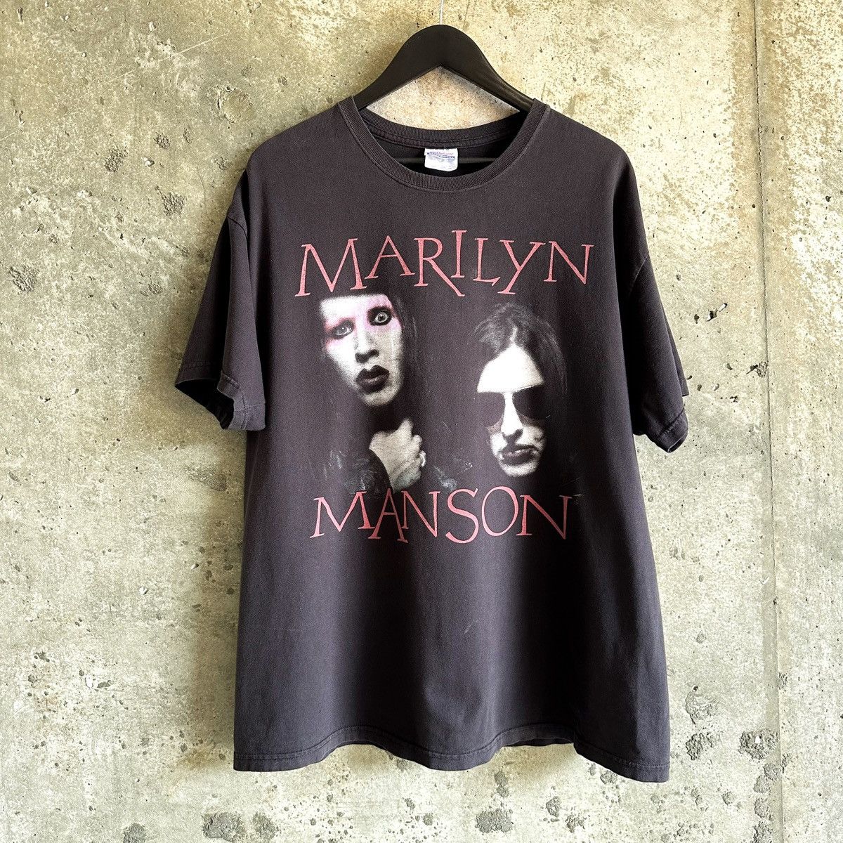 Vintage 2000’s Vintage Marilyn Manson T-Shirt Size US XL / EU 56 / 4 - 2 Thumbnail