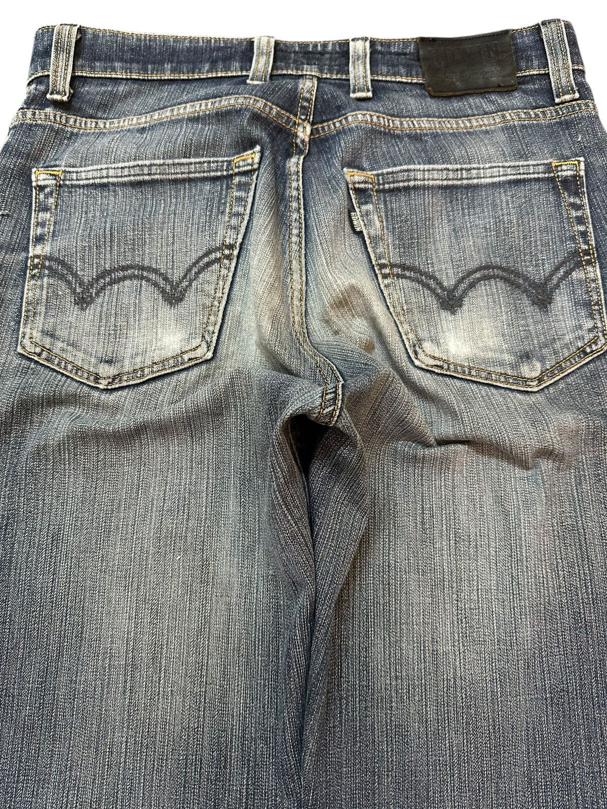 Edwin Vintage Japan Edwin Blue Faded Wash Style Baggy Jeans Size US 32 / EU 48 - 5 Thumbnail