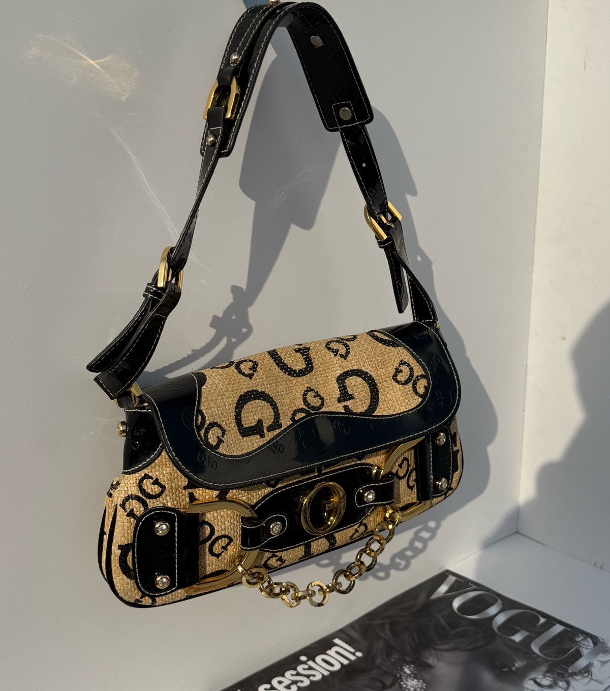 Guess Guess wicker vintage bag Size ONE SIZE - 7 Thumbnail