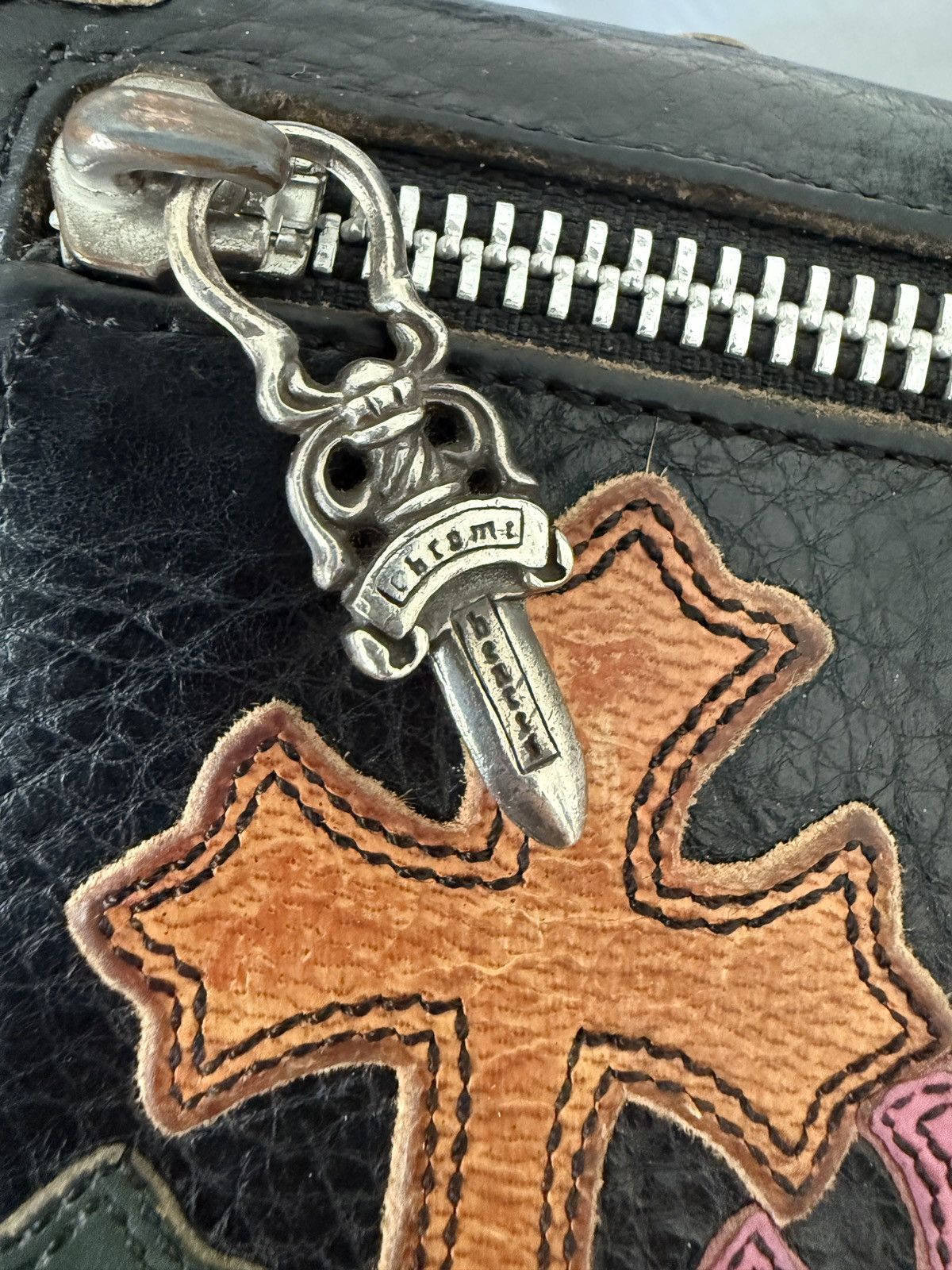Chrome Hearts Chrome Hearts Cross Patch Multi Color Wave Wallet Size ONE SIZE - 3 Thumbnail