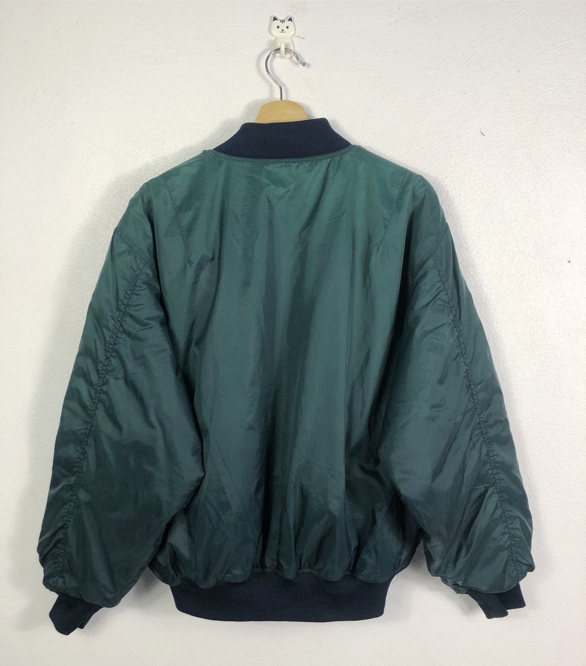 MLB Rare MLB Seattle Mariners Ichiro Suzuki Bomber Jacket Size US XL / EU 56 / 4 - 6 Thumbnail