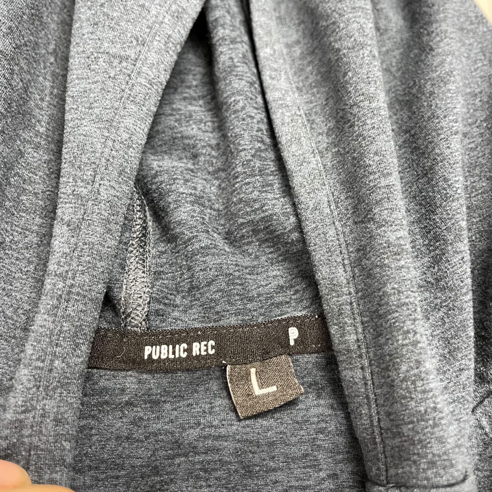 Vintage Public Rec Hoodie Mens Large Blue Politan Sweatshirt Gym Workout Yoga Training Size US L / EU 52-54 / 3 - 4 Thumbnail