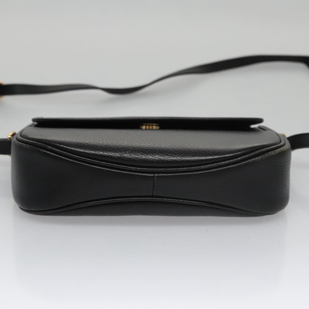 Burberry Burberry Shoulder Bag Leather Black Size ONE SIZE - 9 Thumbnail