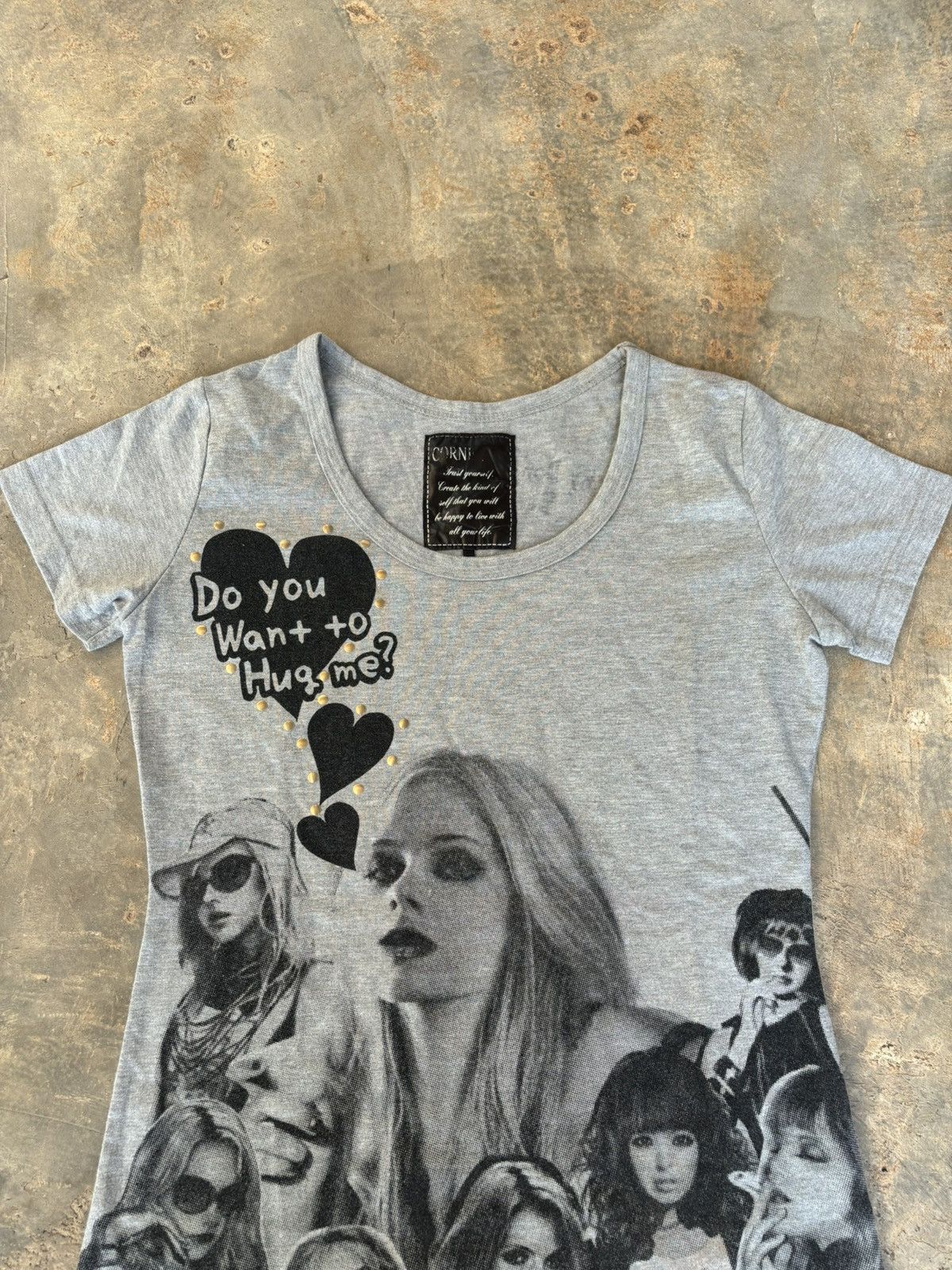 Hysteric Glamour Y2k Opium Corne Sexy Women's Punk style Tshirt Size M / US 6-8 / IT 42-44 - 3 Thumbnail