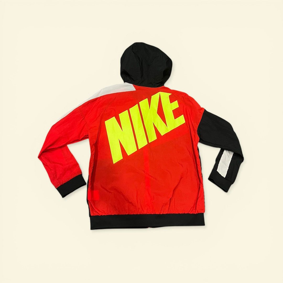 Nike 90’s Vintage Lightweight Red & Black Spray Jacket (Mens XL) Size US XL / EU 56 / 4 - 2 Thumbnail