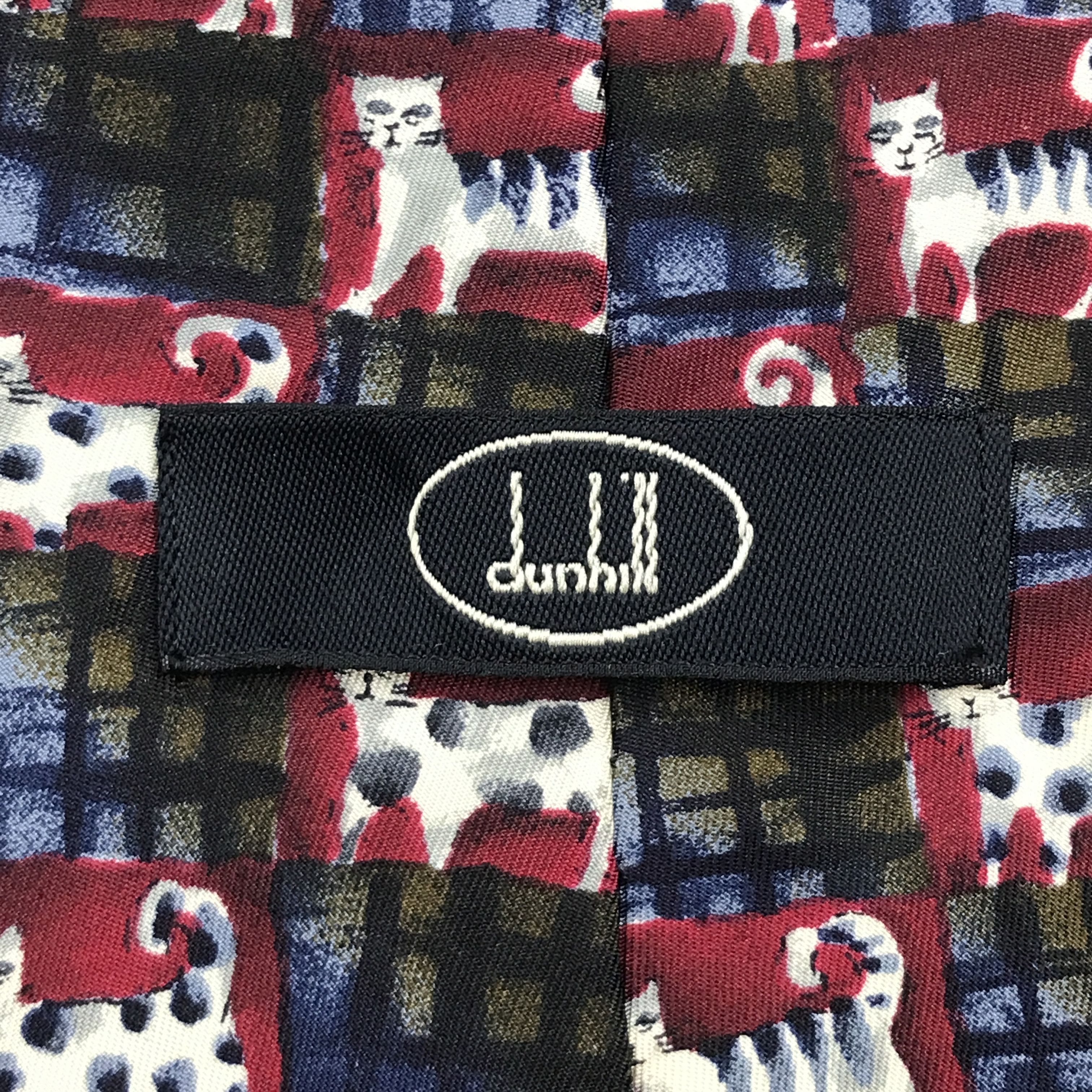 Alfred Dunhill × Vintage Vintage Dunhill by Ralph Lauren Silk Necktie Size ONE SIZE - 6 Thumbnail
