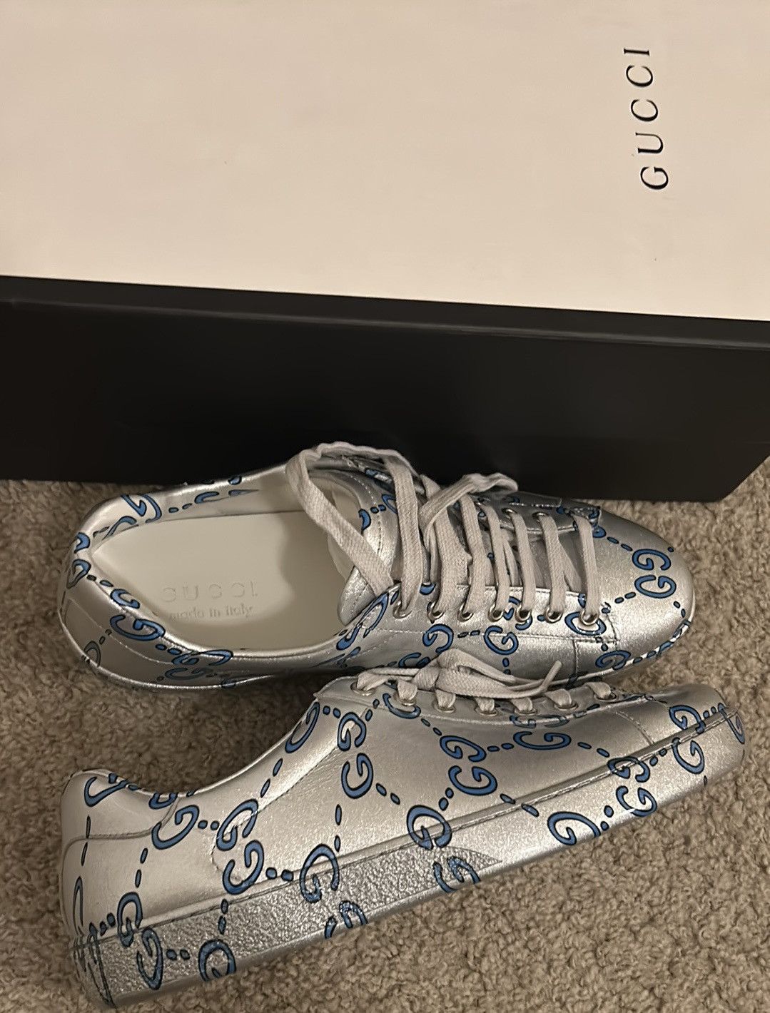 Gucci Gucci Ace GG coated sneaker Size US 7.5 / IT 37.5 - 2 Thumbnail