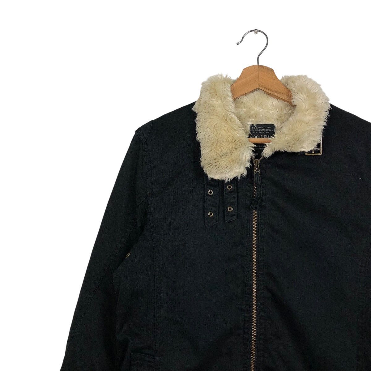 Issey Miyake 📌Vintage Heavy Jacket Biker Nicole For Men Fur Blanket Size US M / EU 48-50 / 2 - 8 Thumbnail
