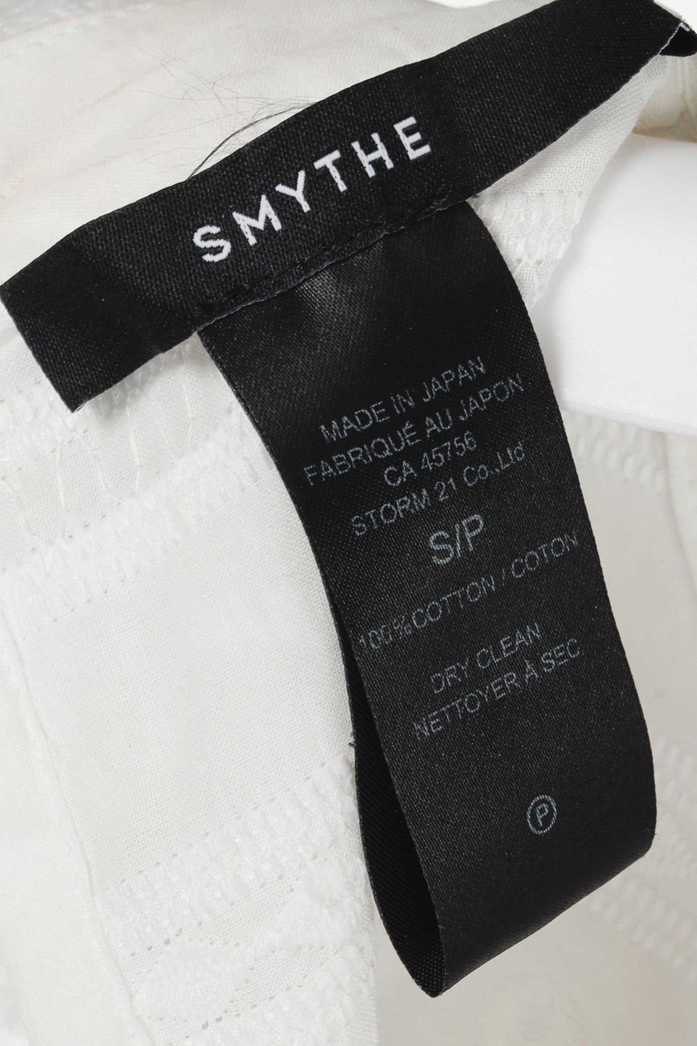 SMYTHE Smythe Ivory 3D-Embroidered A-Line Blouse Size S / US 4 / IT 40 - 8 Thumbnail