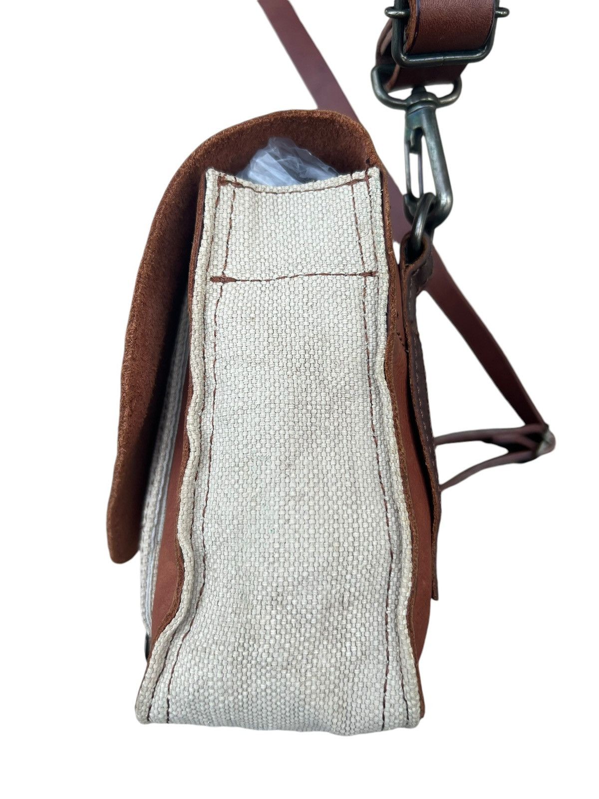 Leather Vintage Agility Japan Patina Leather Hybrid Bag Size ONE SIZE - 12 Thumbnail