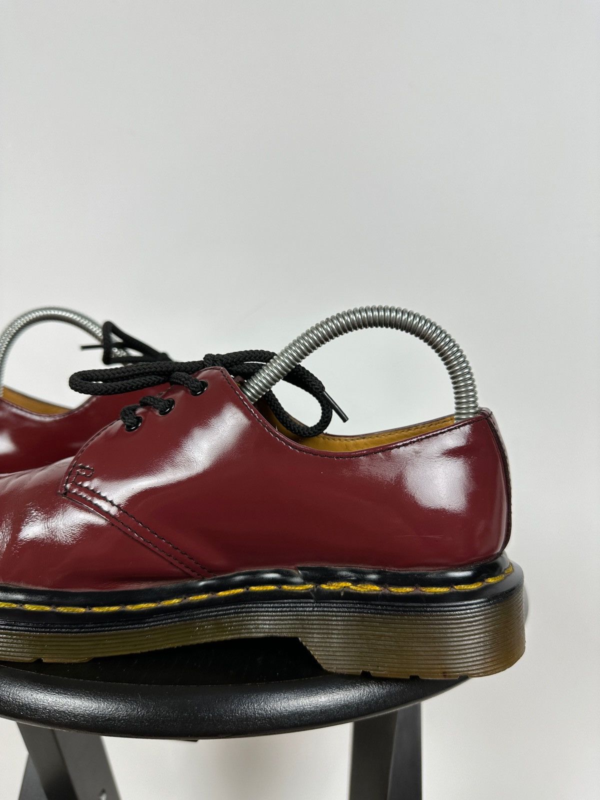 Dr. Martens Dr Martens Cherry Red Leather Oxford Casual Shoes 11838 Size US 7 / IT 37 - 19 Thumbnail