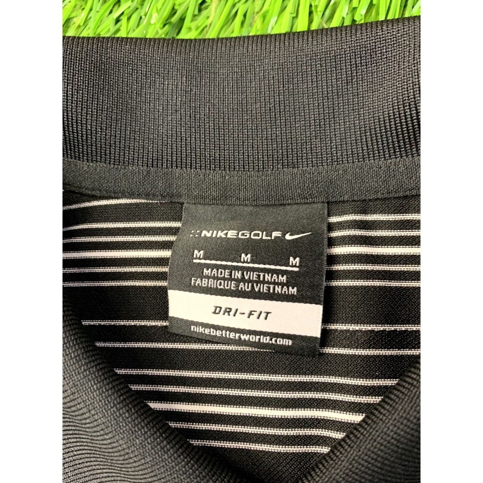 Nike NIKE DRI-FIT GOLF Polo Shirt Mens M Black White 2012 Jersey Short Sleeve Polo Nike Golf Shirt Size US M / EU 48-50 / 2 - 6 Thumbnail