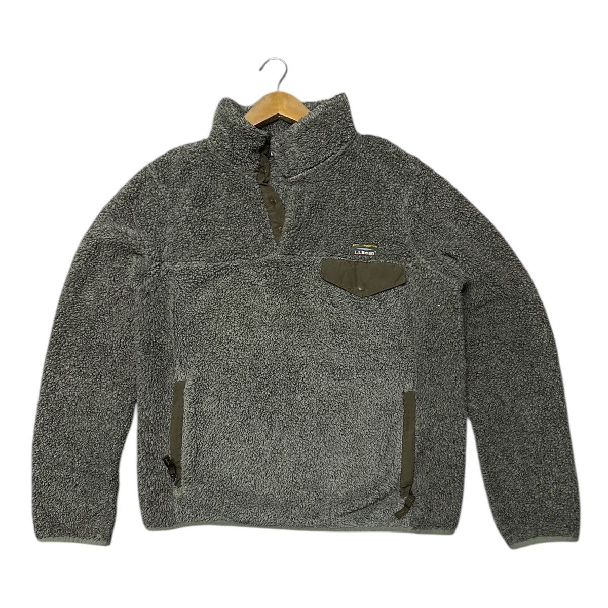 L.L. Bean L.L.Bean fleece pullover jacket with a snap-neck collar Size US S / EU 44-46 / 1 - 4 Thumbnail
