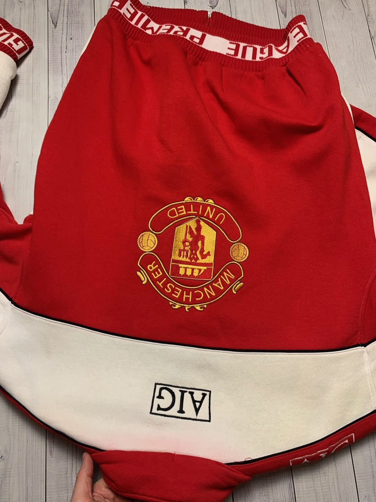 Vintage Vintage Soccer Jacket Bomber Manchester United size L rare Size US L / EU 52-54 / 3 - 11 Thumbnail