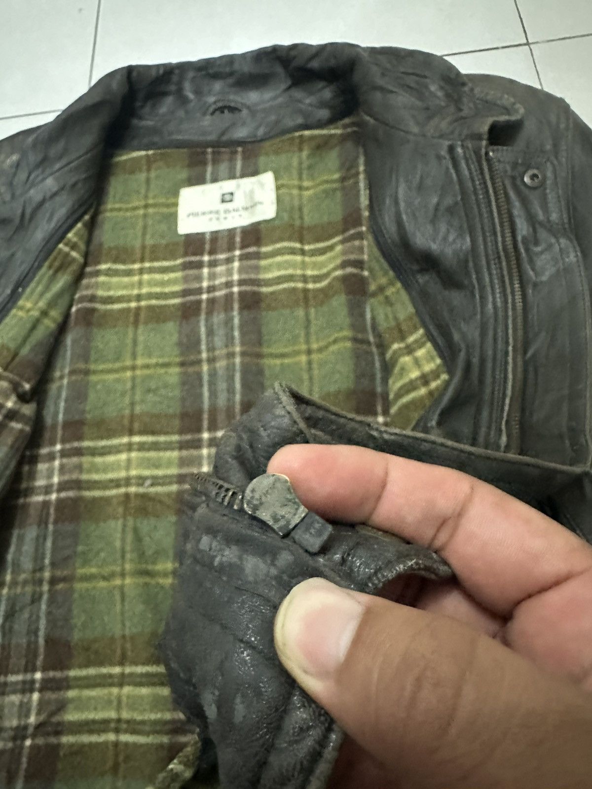 Other VTG PIERRE BALMAIN Leather Jacket Size US L / EU 52-54 / 3 - 10 Thumbnail