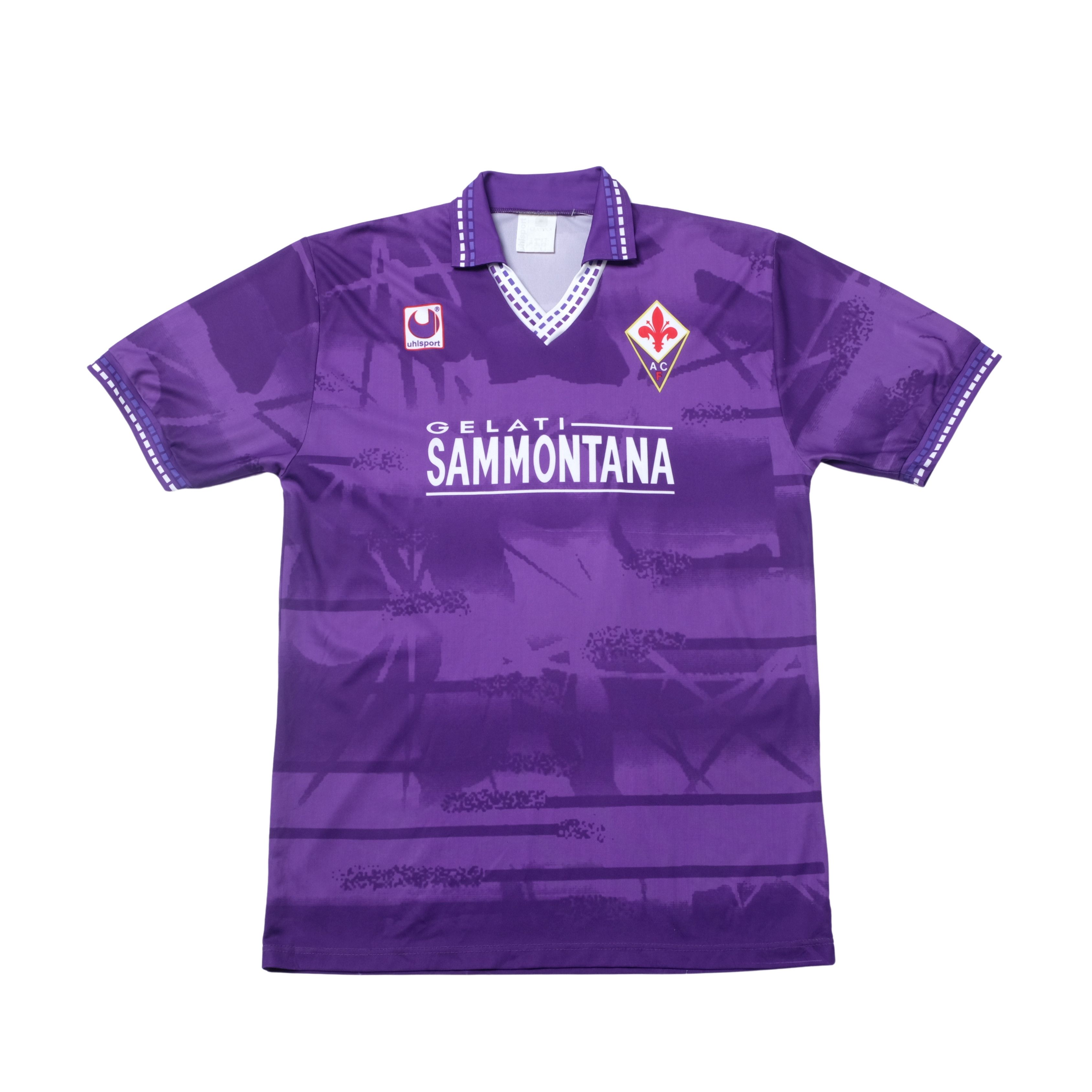 Other 1994/95 Fiorentina Home Shirt Uhlsport (L/XL) Size US L / EU 52-54 / 3 - 1 Thumbnail