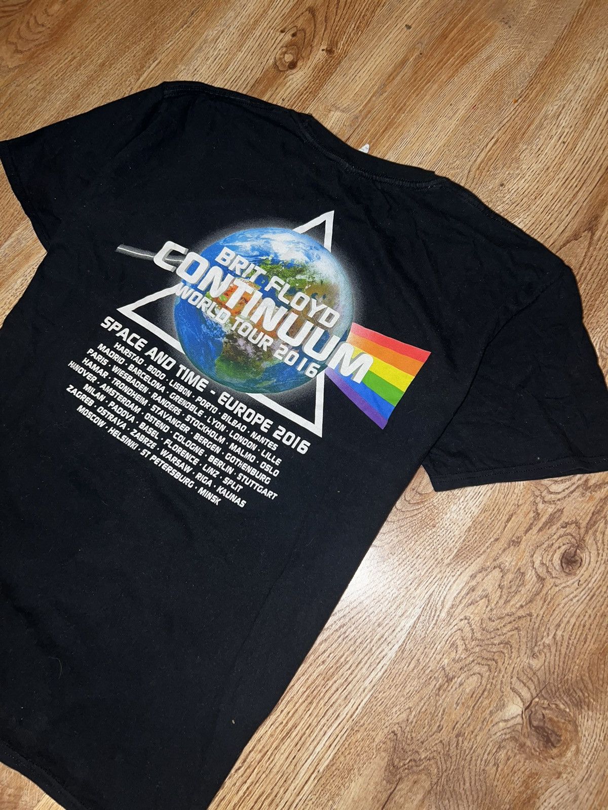 Band Tees × Pink Floyd × Vintage Vintage 1994 Pink Floyd European Tour T-Shirt Size US XL / EU 56 / 4 - 6 Thumbnail
