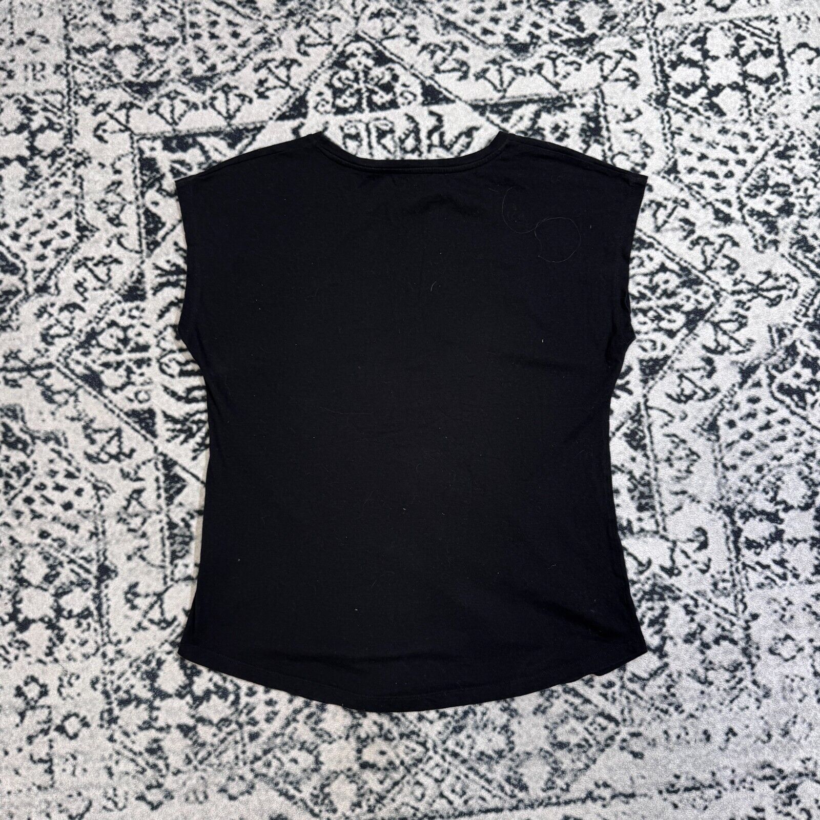 Vintage Vintage Sophie Schnoor Women's Black Cotton T-Shirt Size XS Size US XS / EU 42 / 0 - 11 Thumbnail