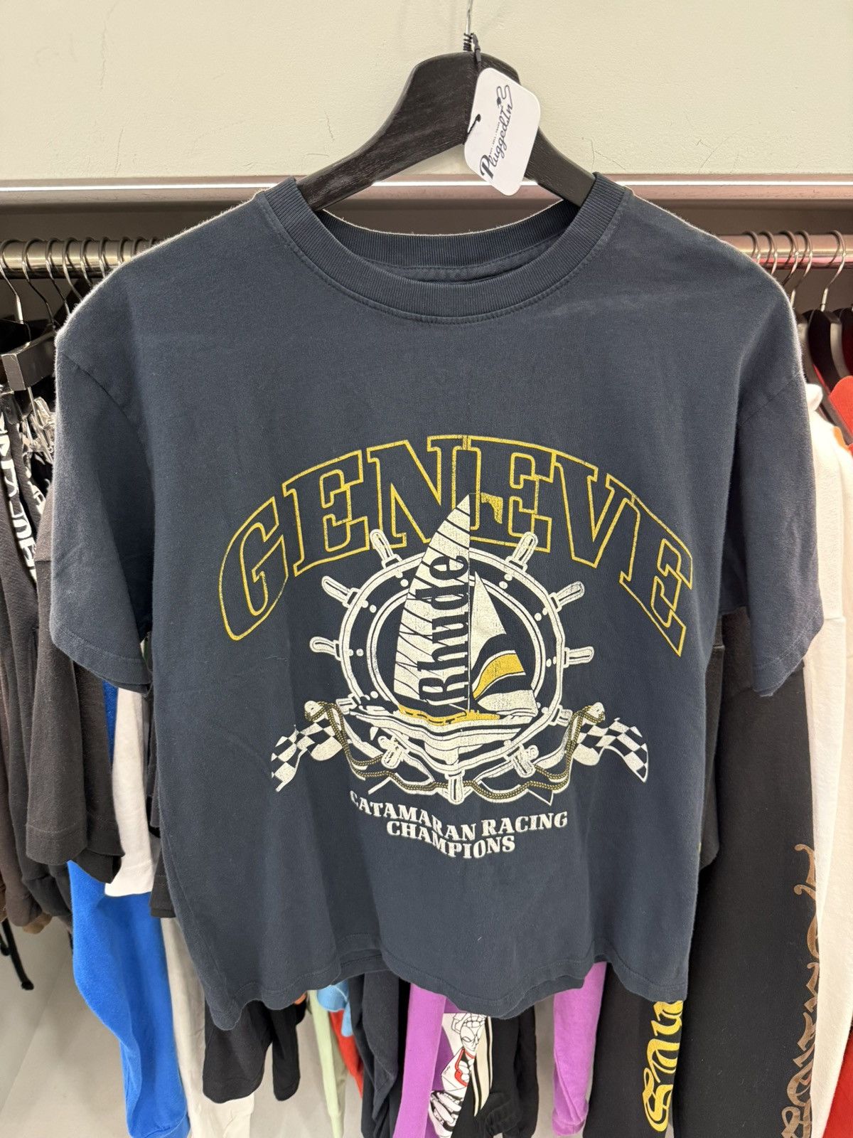 Rhude Rhude Geneve T-Shirt Size US XS / EU 42 / 0 - 1 Thumbnail