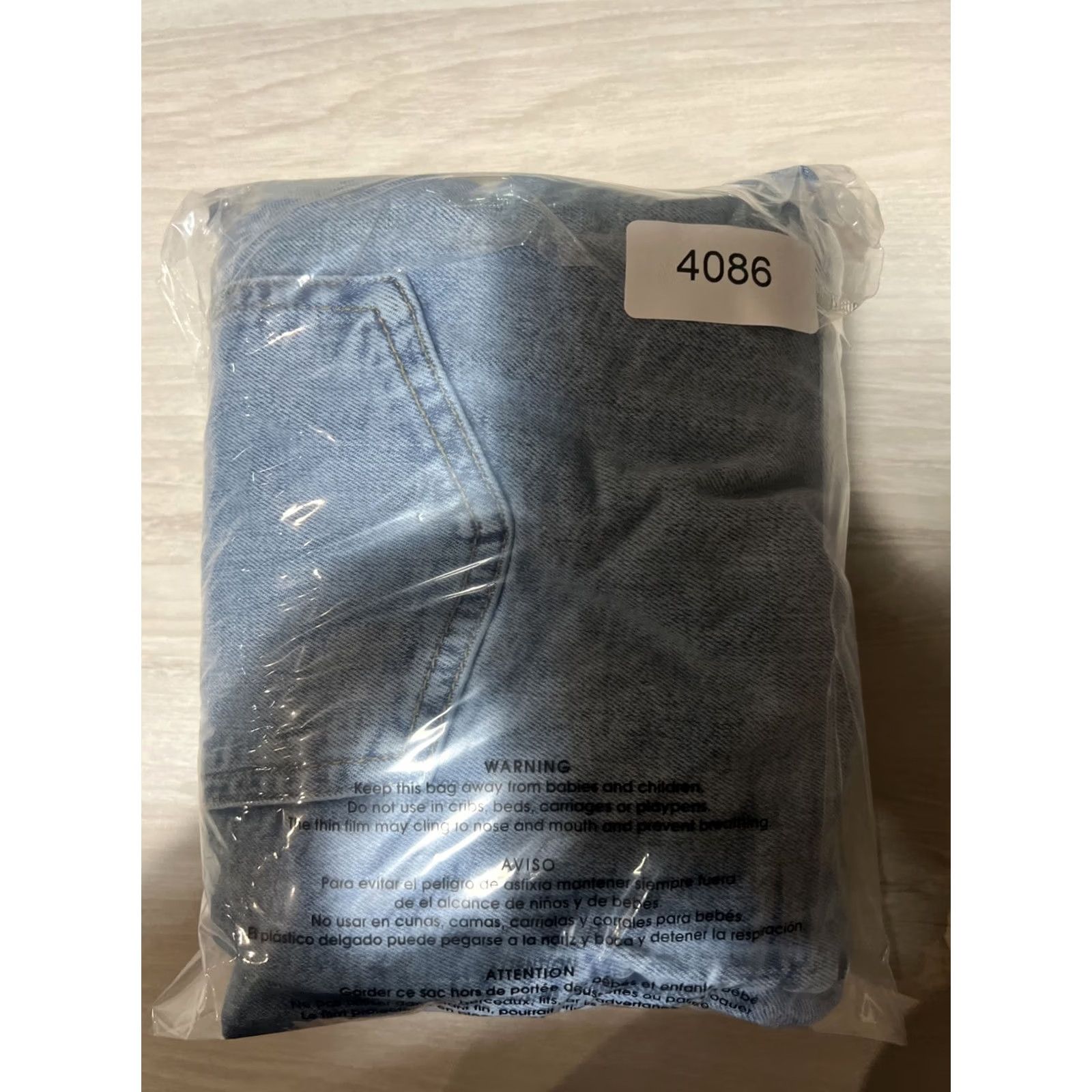 Vintage INC International Concepts Women's Jeans Flared High-Rise Pull On Size 6 Blue Cotton Denim 32"-36" Inseam 32" Regular Vintage No Size 28" / US 6 / IT 42 - 4 Thumbnail