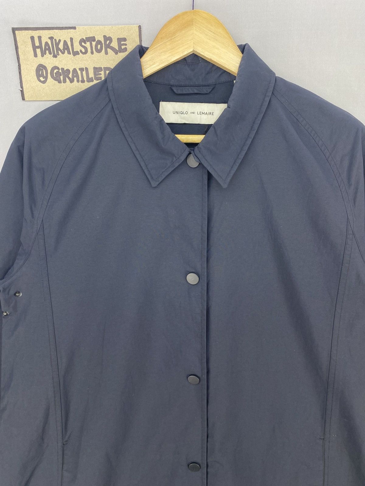 Japanese Brand Uniqlo And Lemaire Snap Button Long Jacket Size US M / EU 48-50 / 2 - 7 Thumbnail