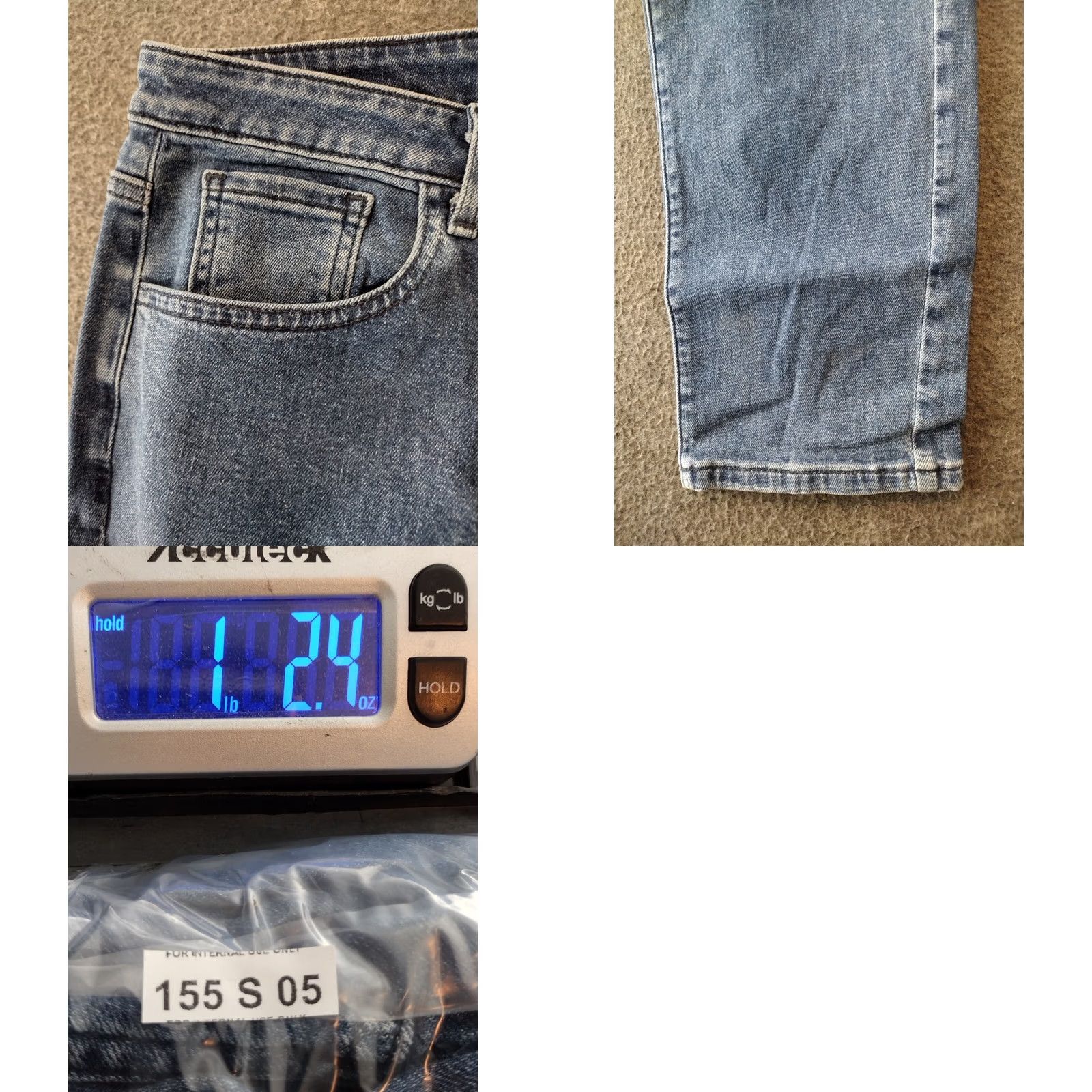Vintage Unbranded Women's High Rise Denim Jeans Size 14 R Blue Dark Wash 90s Theme Distressed Relaxed Fit Button Closure Inseam 28 in Jeans Size 36" / US 14 / IT 50 - 8 Thumbnail