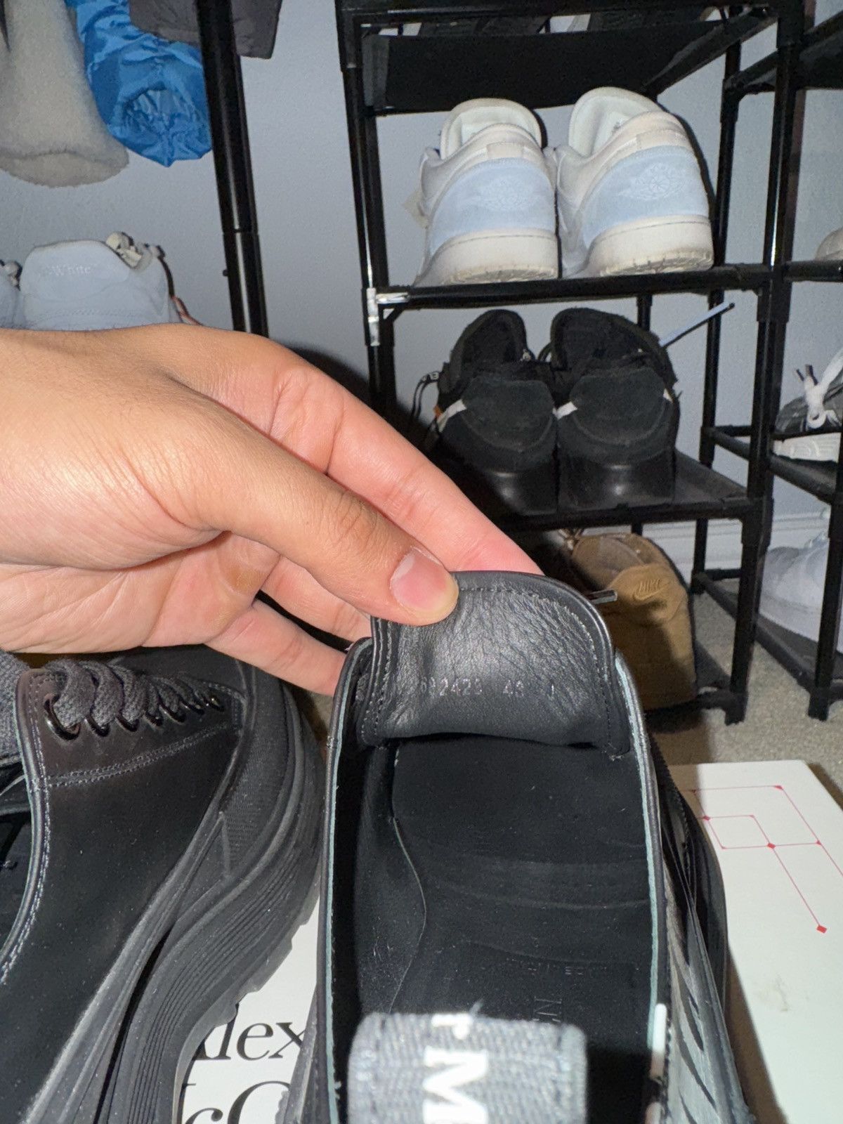 Alexander McQueen Alexander McQueen Tread Slick Low Lace-Up Graffiti Sneakers Size US 10.5 / EU 43-44 - 9 Thumbnail