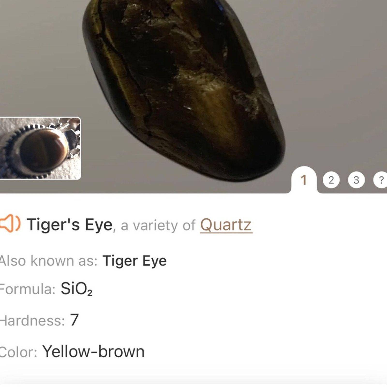 Jewelry Handcrafted copper eagle Czech Pearl tiger eye necklace Size ONE SIZE - 10 Thumbnail