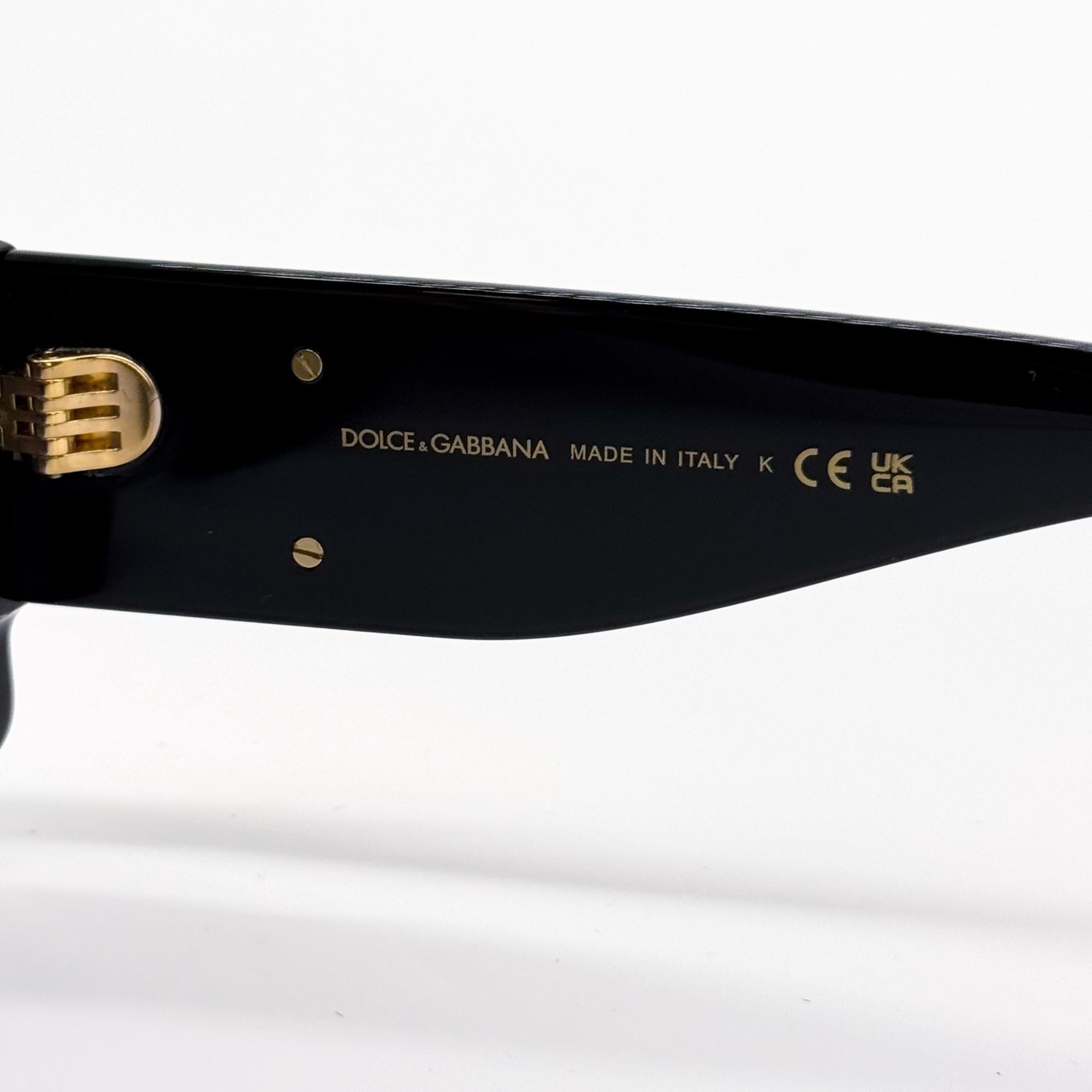 NEW DG4501 501/8G DOLCE&GABBANA GOLD SHIELD SUNGLASSES DG450