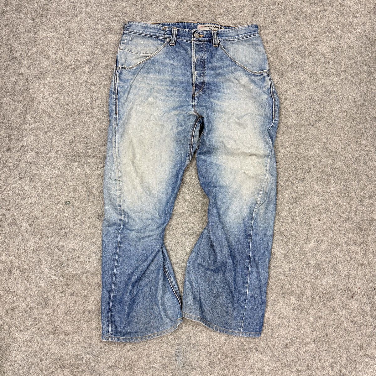 Levi's Vintage Levis Engineered buckle belt jeans Size US 34 / EU 50 - 5 Thumbnail