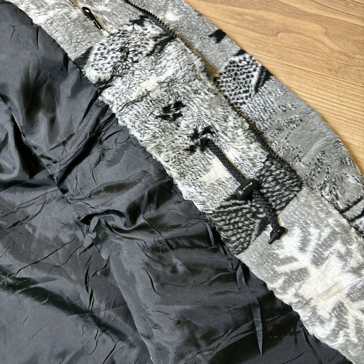 If Six Was Nine × Le Grande Bleu (L.G.B.) Vintage Piko Fur jacket IfSixWasNine LGB Style Size US XL / EU 56 / 4 - 11 Thumbnail