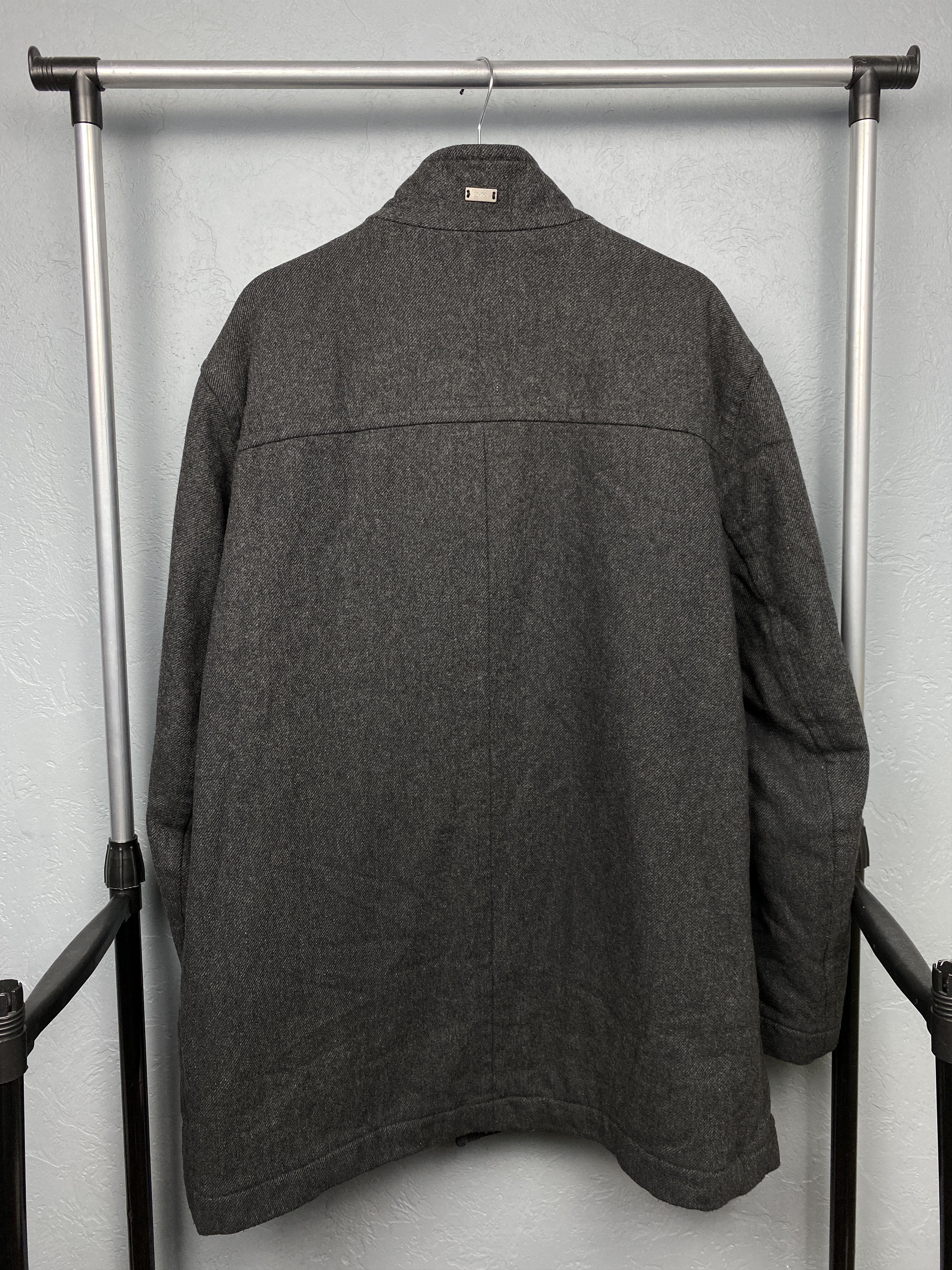 Hugo Boss Hugo Boss Vintage Mens Wool Coat Size US L / EU 52-54 / 3 - 8 Thumbnail