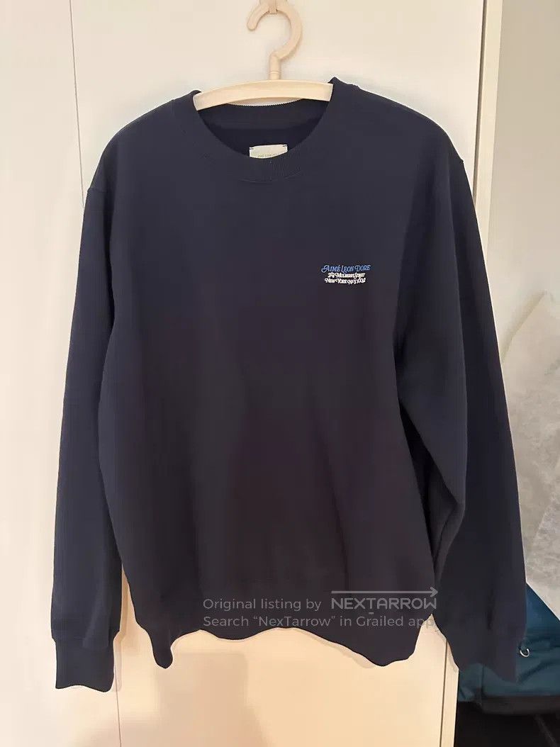 Aime Leon Dore Aime Leon Dore Navy Sweatshirt Size US L / EU 52-54 / 3 - 1 Thumbnail