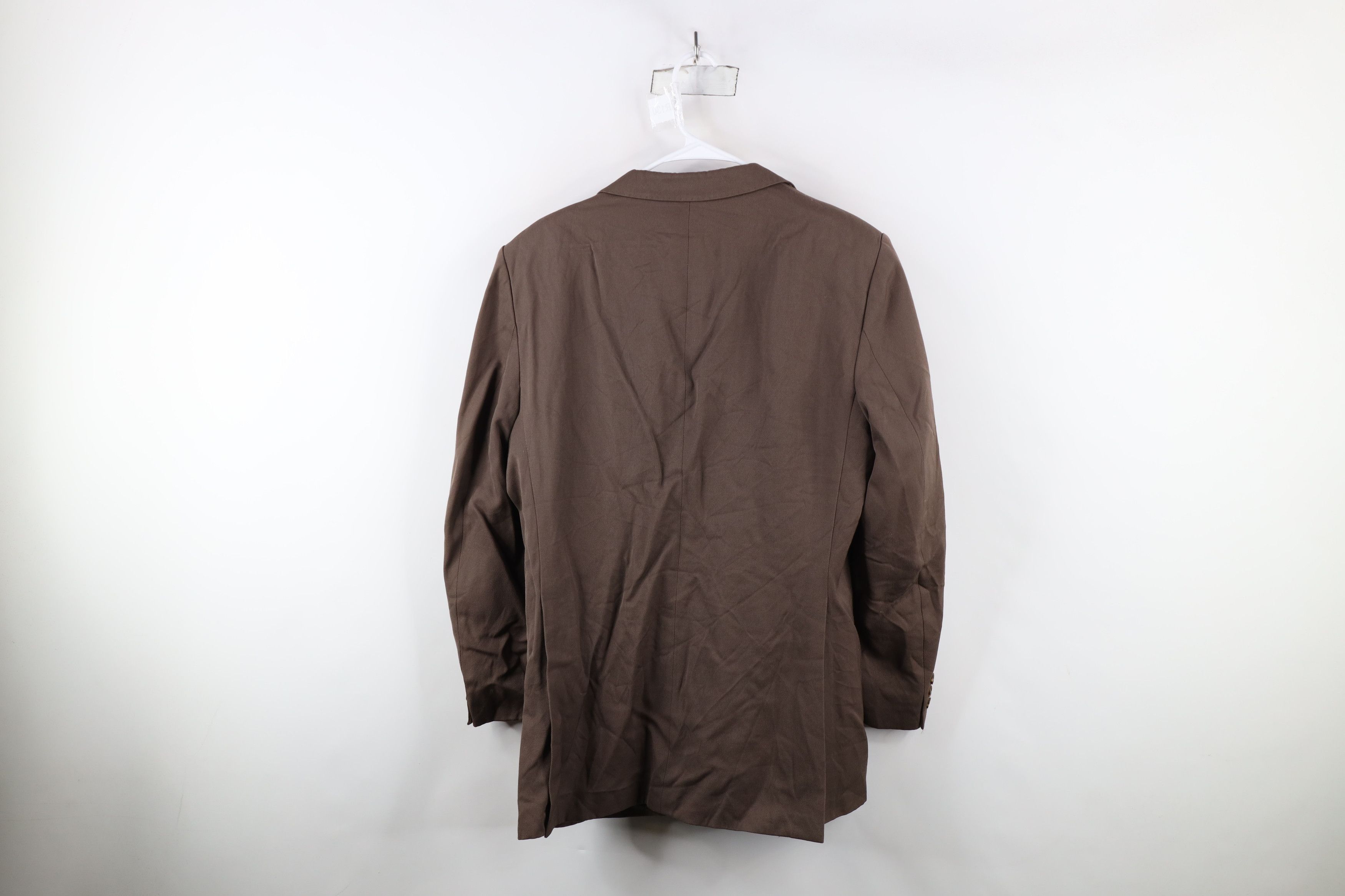 Vintage Vintage 70s Streetwear Suit Coat Jacket Brown W Germany Size US L / EU 52-54 / 3 - 14 Thumbnail