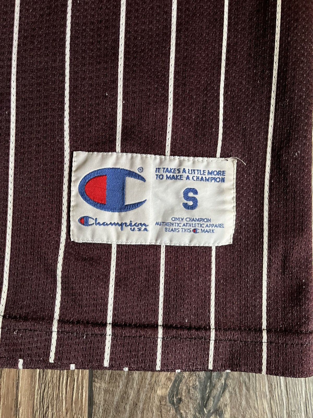 NBA × Vintage Vintage 90s Champion Orlando Magic #32 Shaquille On'eal NBA Size US S / EU 44-46 / 1 - 3 Thumbnail