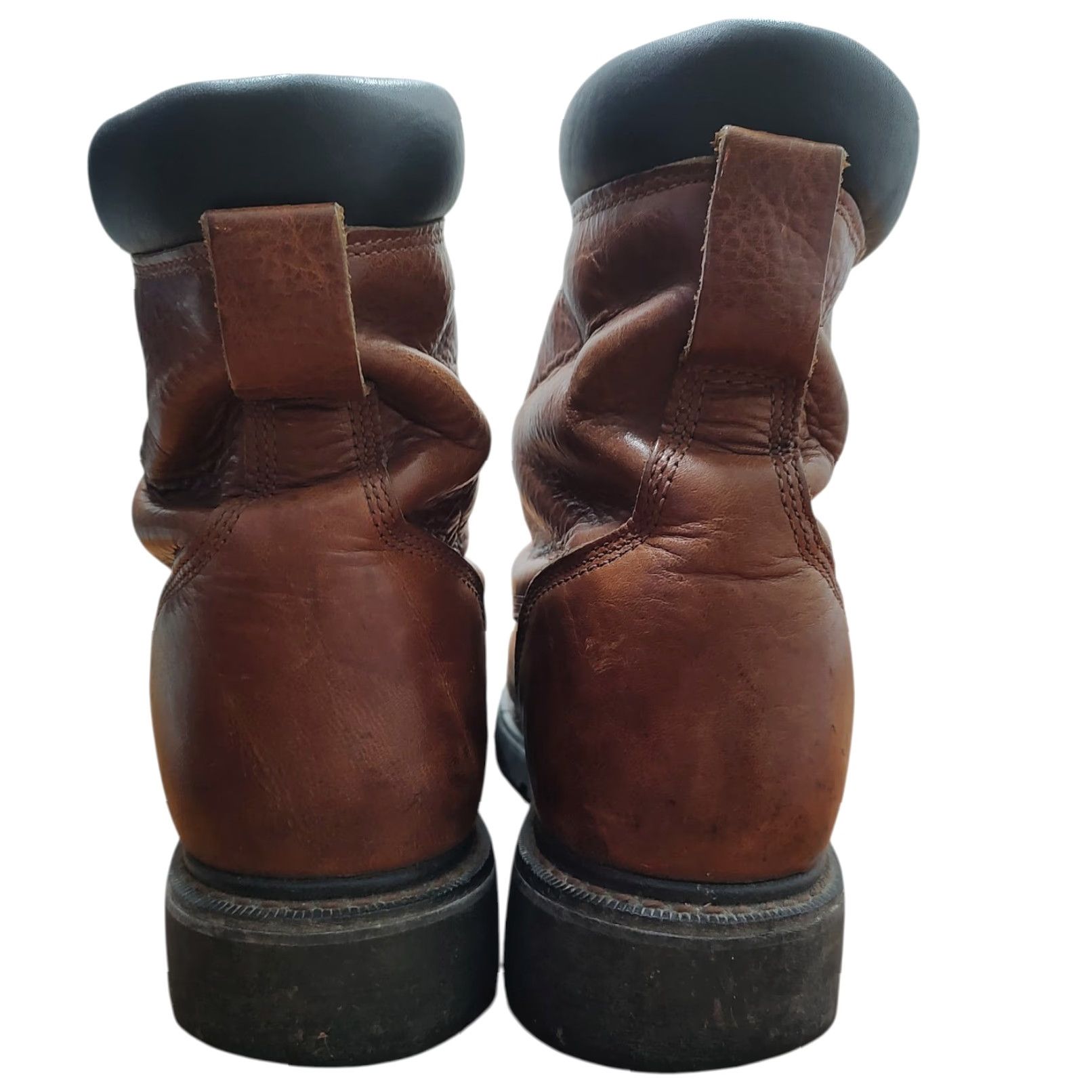 Ariat Ariat Boots Mens 9.5 D Brown Leather Western 37820 Lace Up Cowboy Farm Oil Resistant Balance Boots Size US 10 / EU 43 - 6 Thumbnail