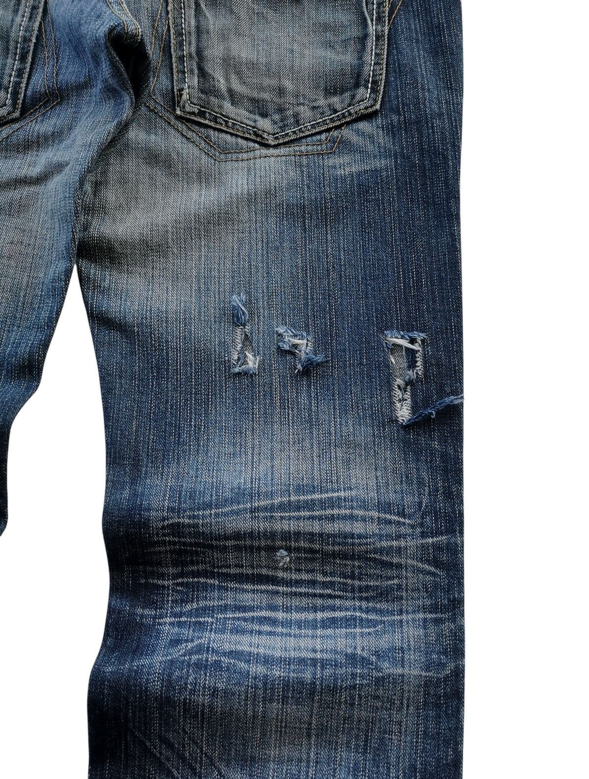 Japanese Brand Antgauge doublewaist jeans 🟦 A702 Size US 33 - 5 Thumbnail