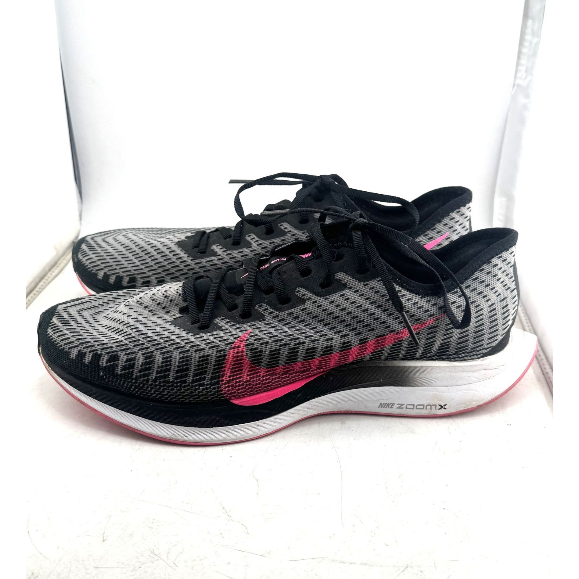 Nike Air Zoom Pegasus Turbo Pink Blast Womans Sneakers Siz
