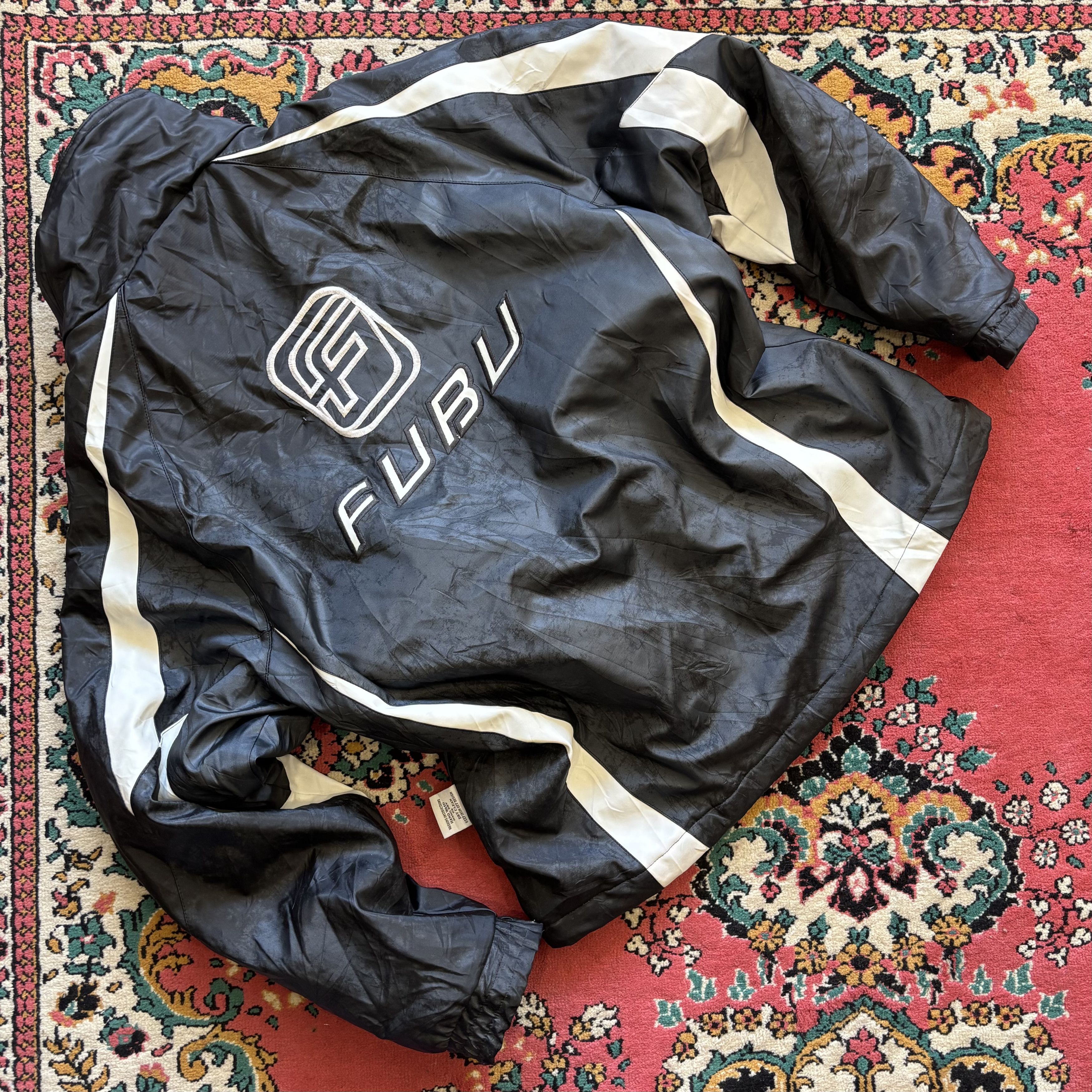 Fubu Vintage FUBU Black Racing Jacket Size US L / EU 52-54 / 3 - 8 Thumbnail