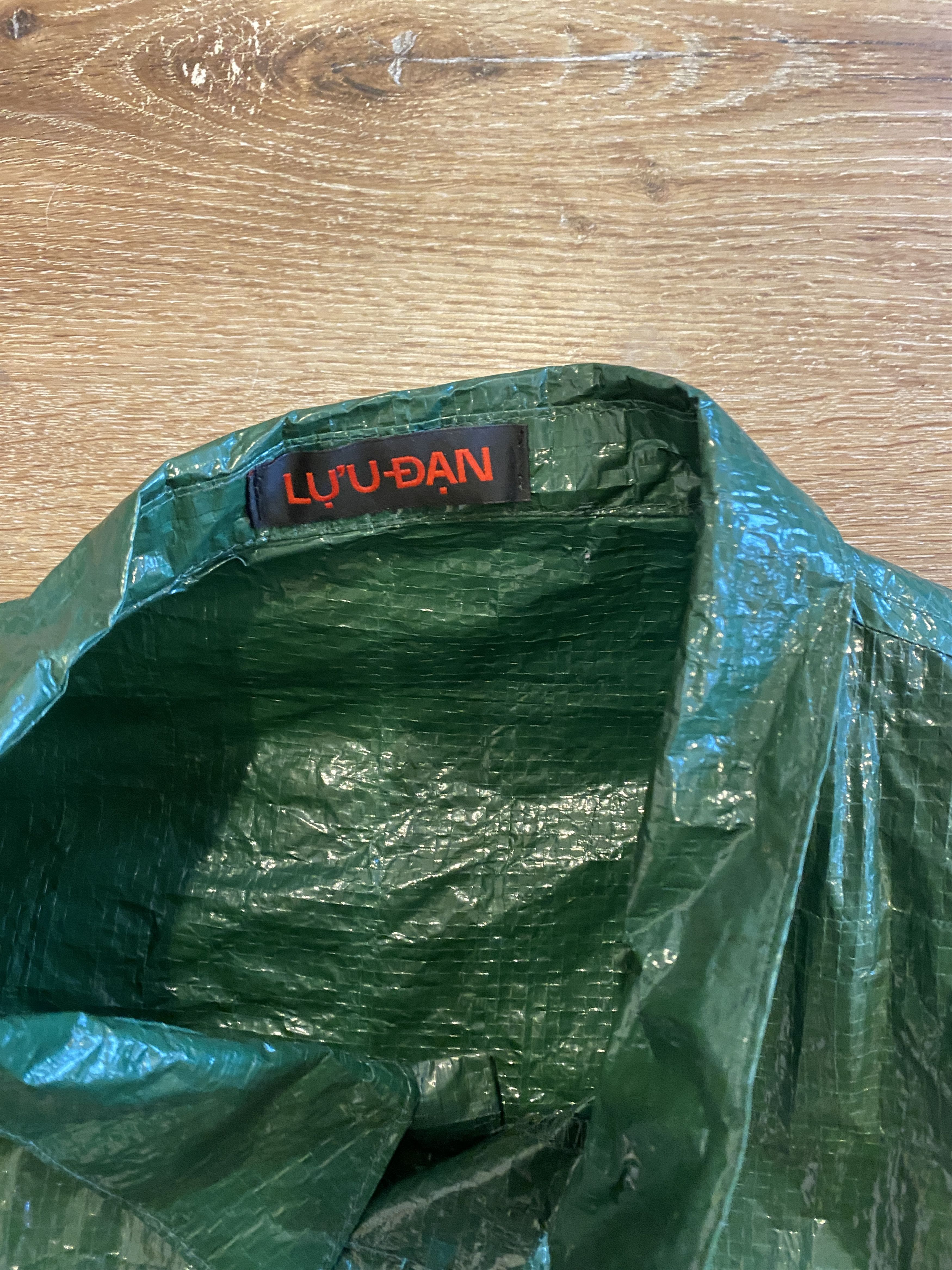 LUU DAN LUU DAN Green Tarp Trench Coat Size US L / EU 52-54 / 3 - 3 Thumbnail