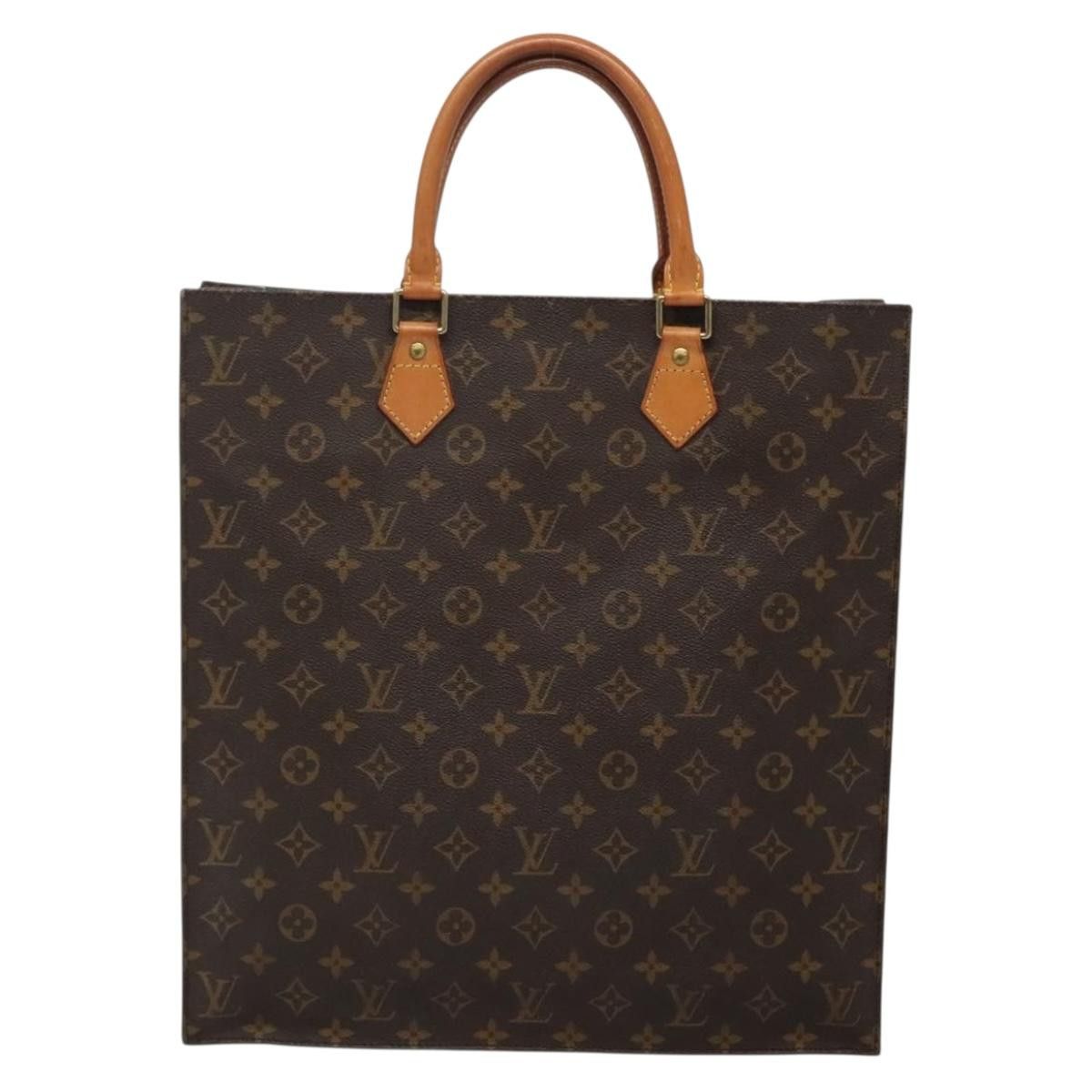 Louis Vuitton LOUIS VUITTON Monogram Sac Plat Hand Bag M51140 Size ONE SIZE - 13 Thumbnail