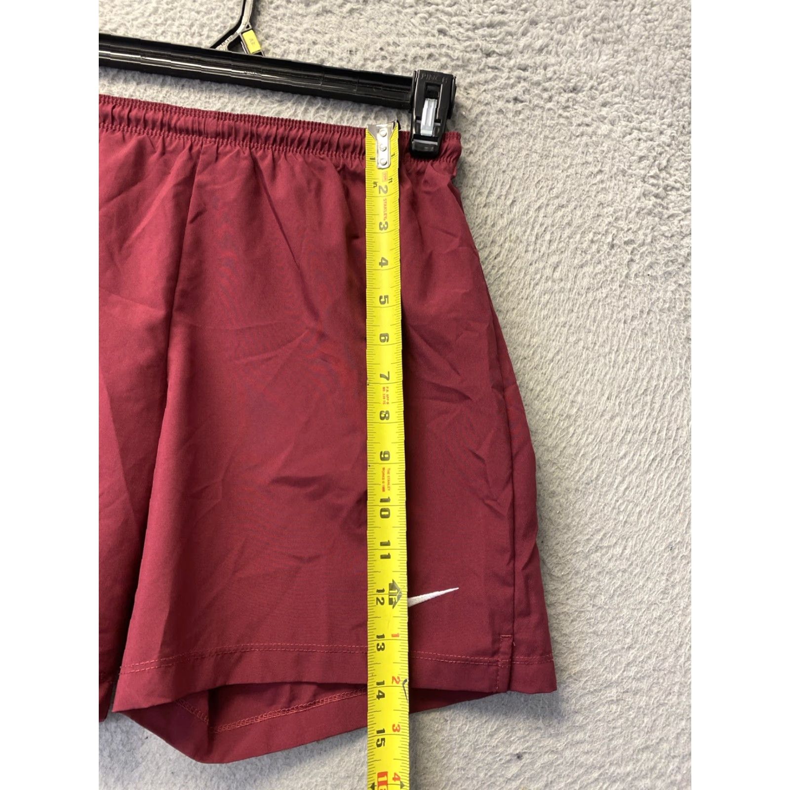 Nike Nike Dri Fit Maroon Basketball Shorts Teens Size S Drawstring Athletic /55-49 Size US 29 - 5 Thumbnail