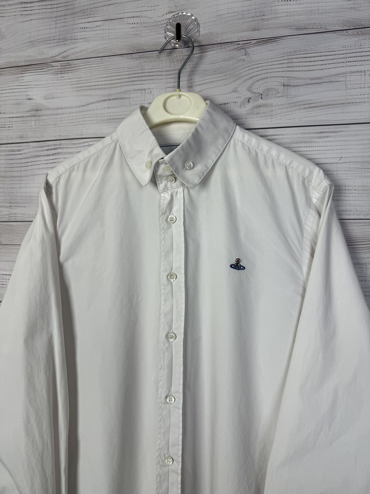 Vivienne Westwood Vivienne Westwood Shirt Button Up Long Sleeve Size US L / EU 52-54 / 3 - 3 Thumbnail