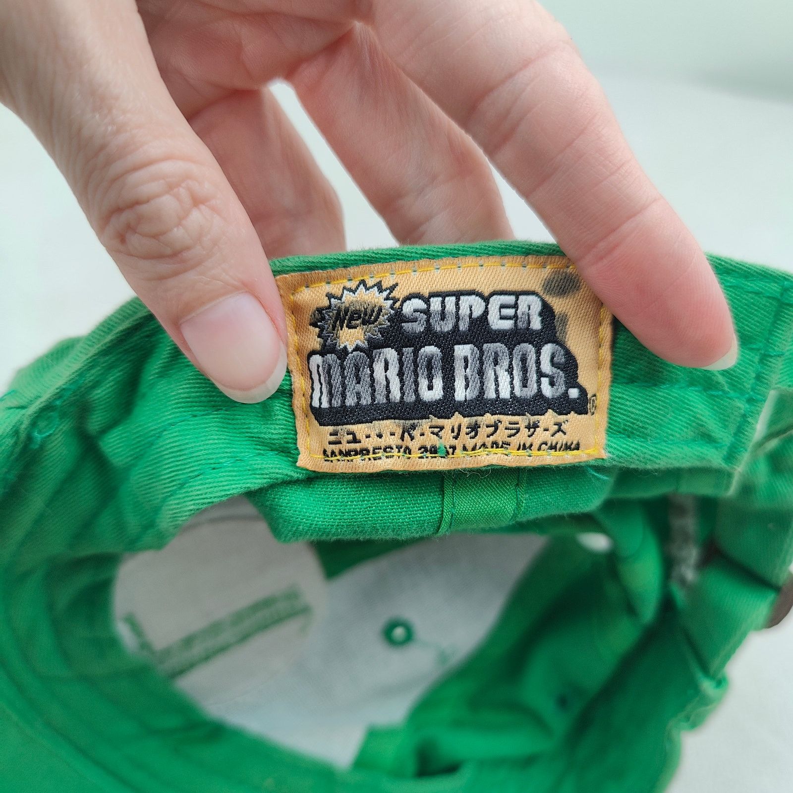 Other Vintage 90s Super Mario Bros Luigi Cap Adults One Size Size ONE SIZE - 5 Thumbnail