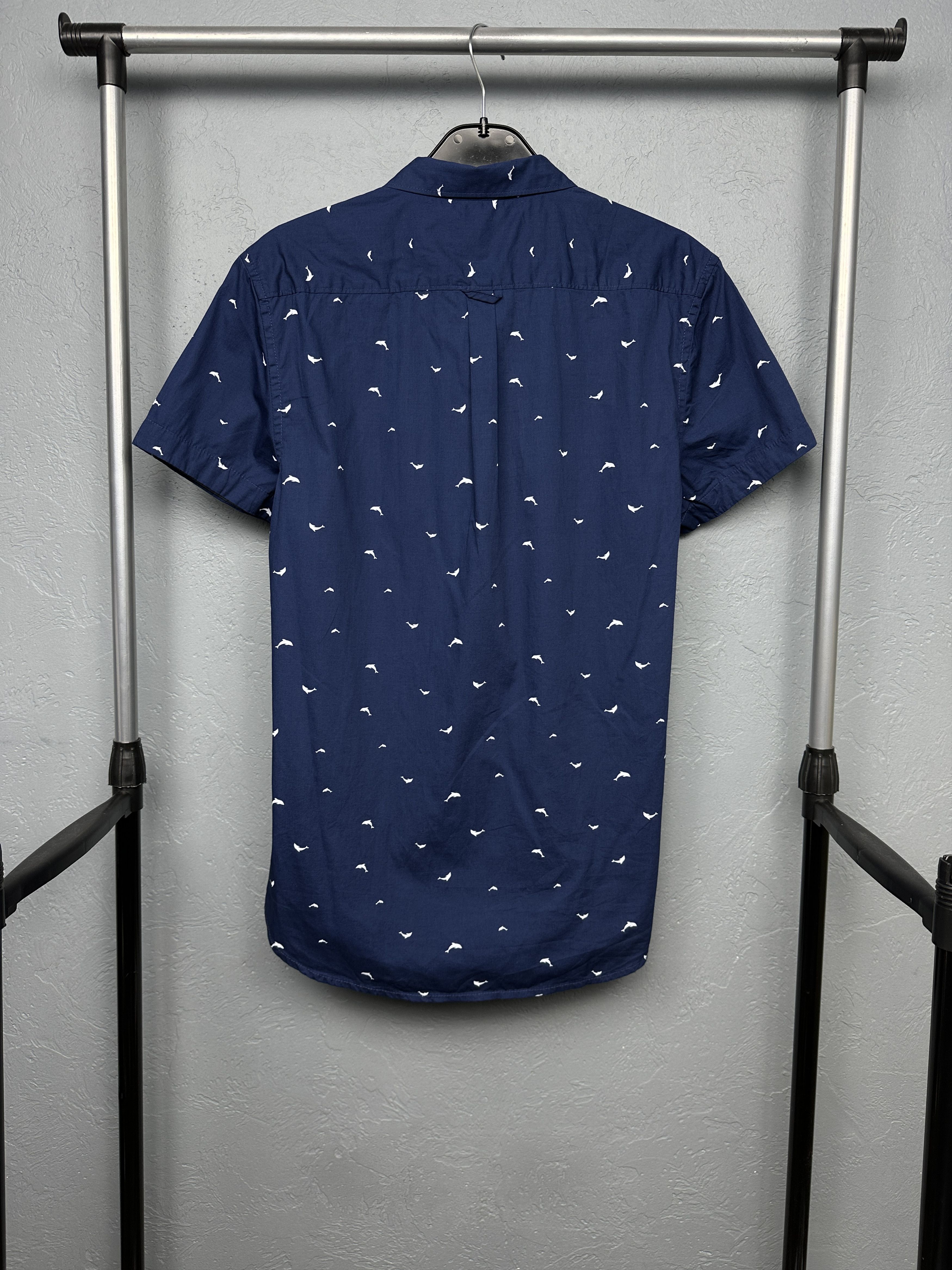 Kenneth Cole Kenneth Cole Mens Hawaiian Short Sleeve Shirt Size US M / EU 48-50 / 2 - 6 Thumbnail
