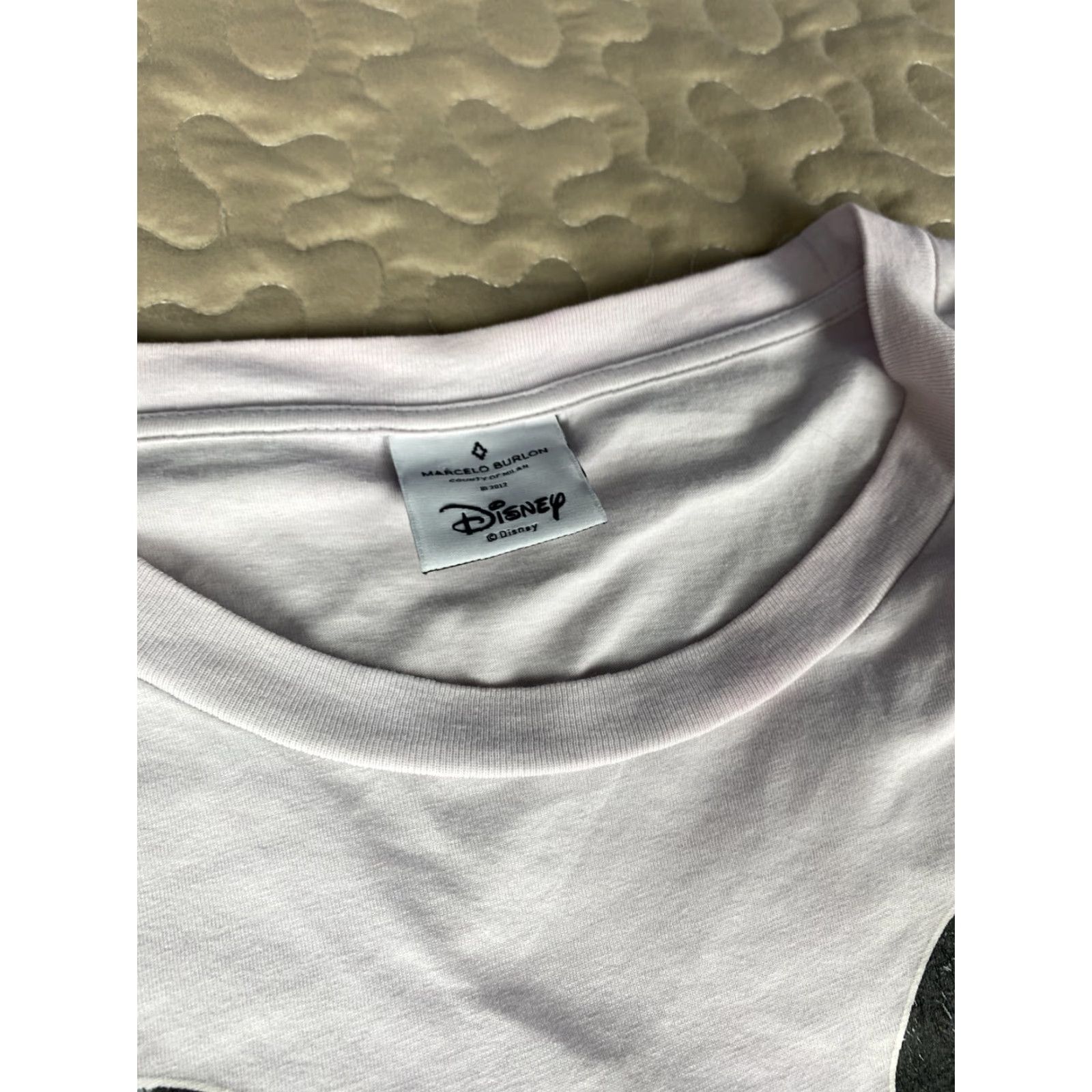 Disney VINTAGE Marcelo Burlon x Disney Mickey Mouse Snakes T-Shirt XL White Men Short Sleeve Crew Neck 2012 Mens Size US XL / EU 56 / 4 - 4 Thumbnail
