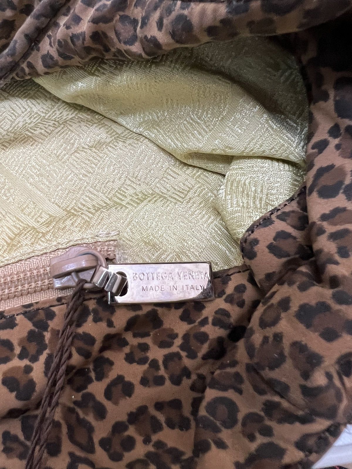 Bottega Veneta Vintage Bottega Veneta Italy Overprint Shoulder Bag Size ONE SIZE - 11 Thumbnail