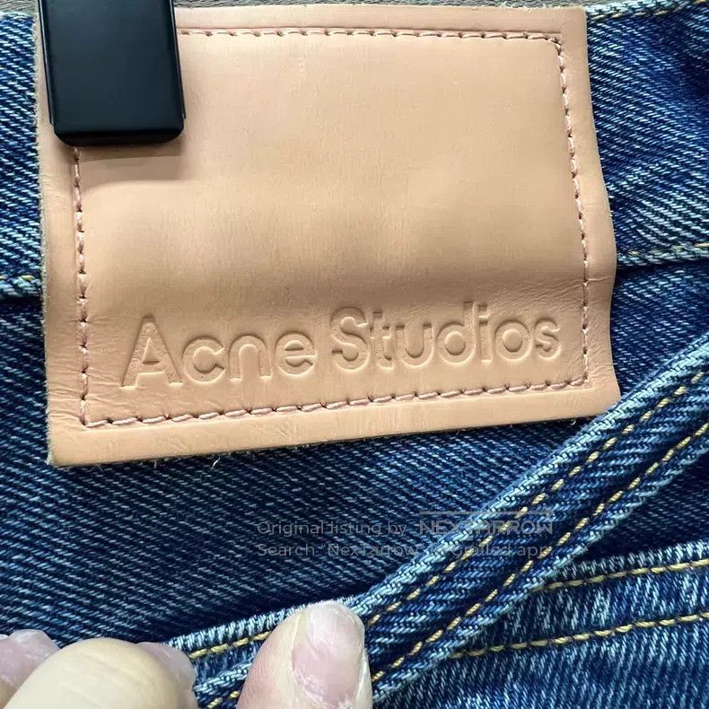 Acne Studios Acne Studios Distressed Destroyed Denim Shorts Size 24" / US 00 / IT 34 - 3 Thumbnail
