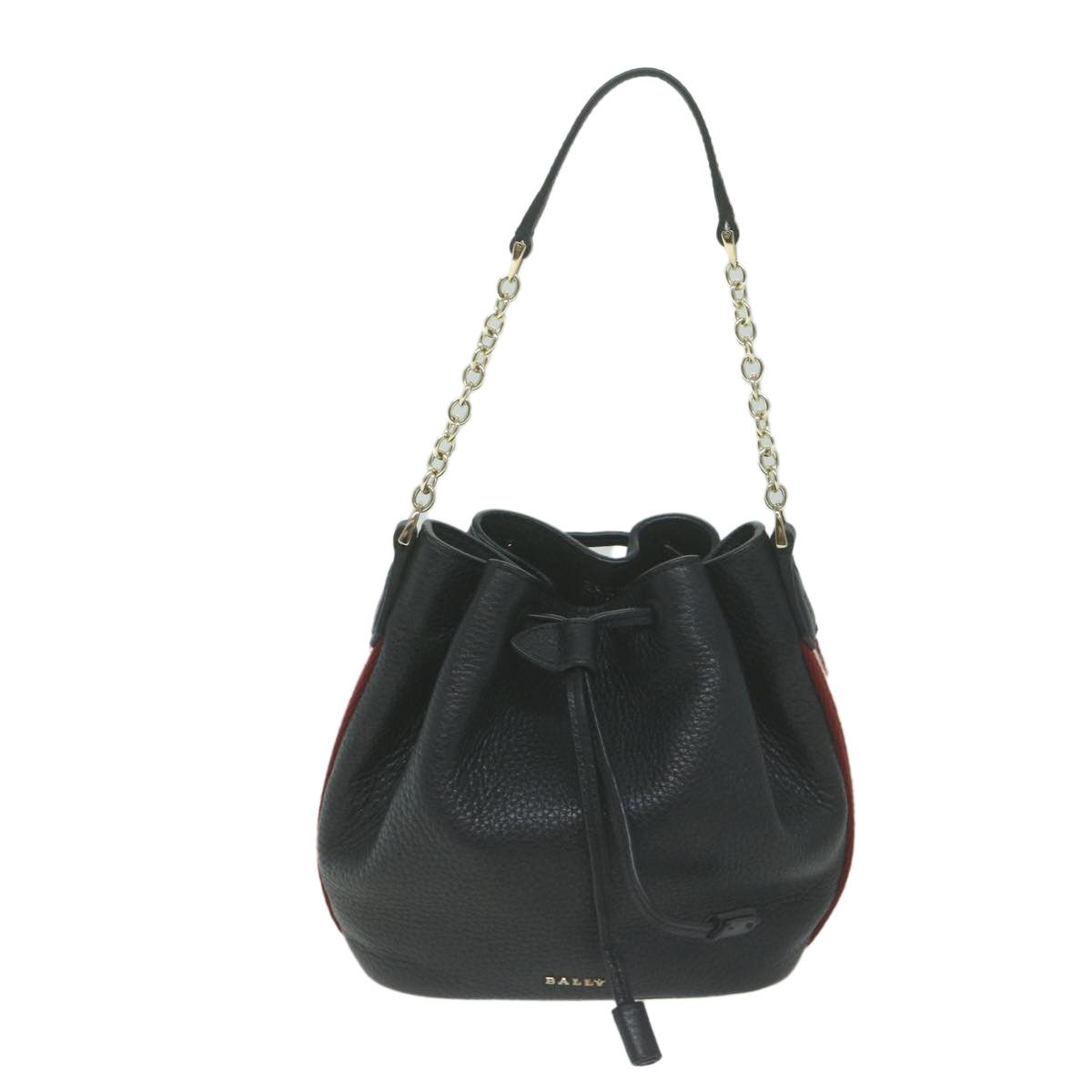 Bally Black Leather Shoulder Bag (Pre-Owned) Size ONE SIZE - 1 Thumbnail