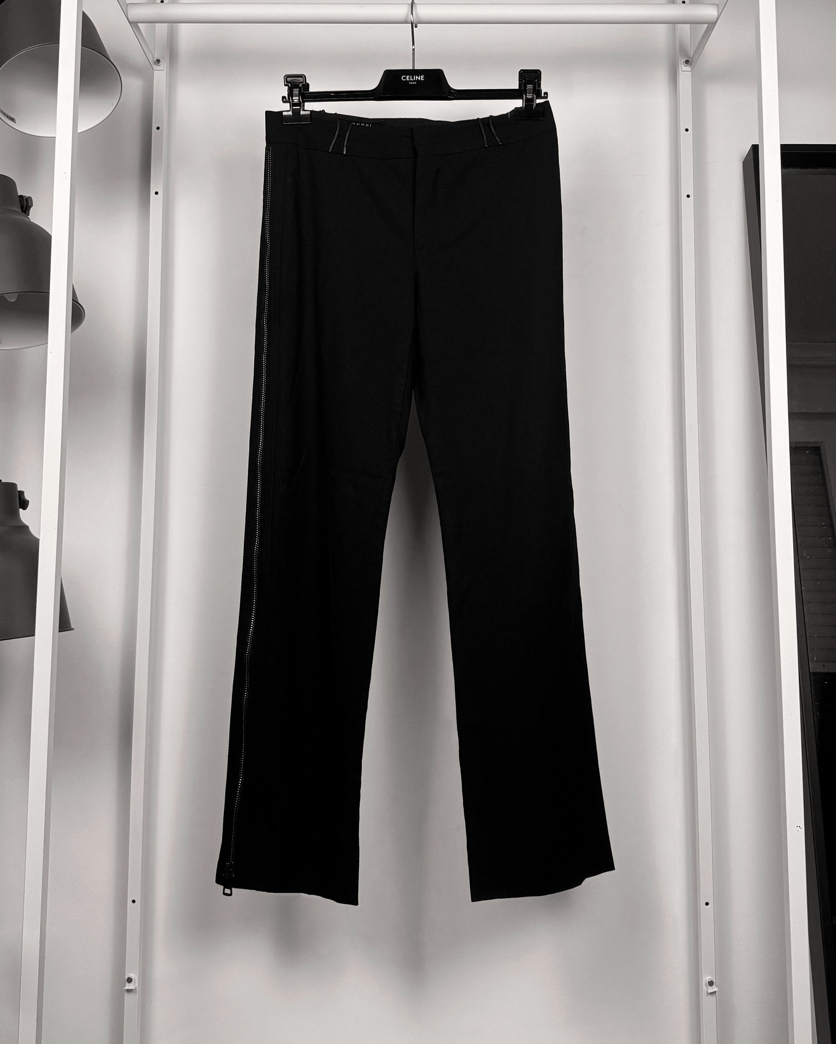 Gucci Gucci By Tom Ford Zipper Straight Trousers Size US 29 - 1 Thumbnail